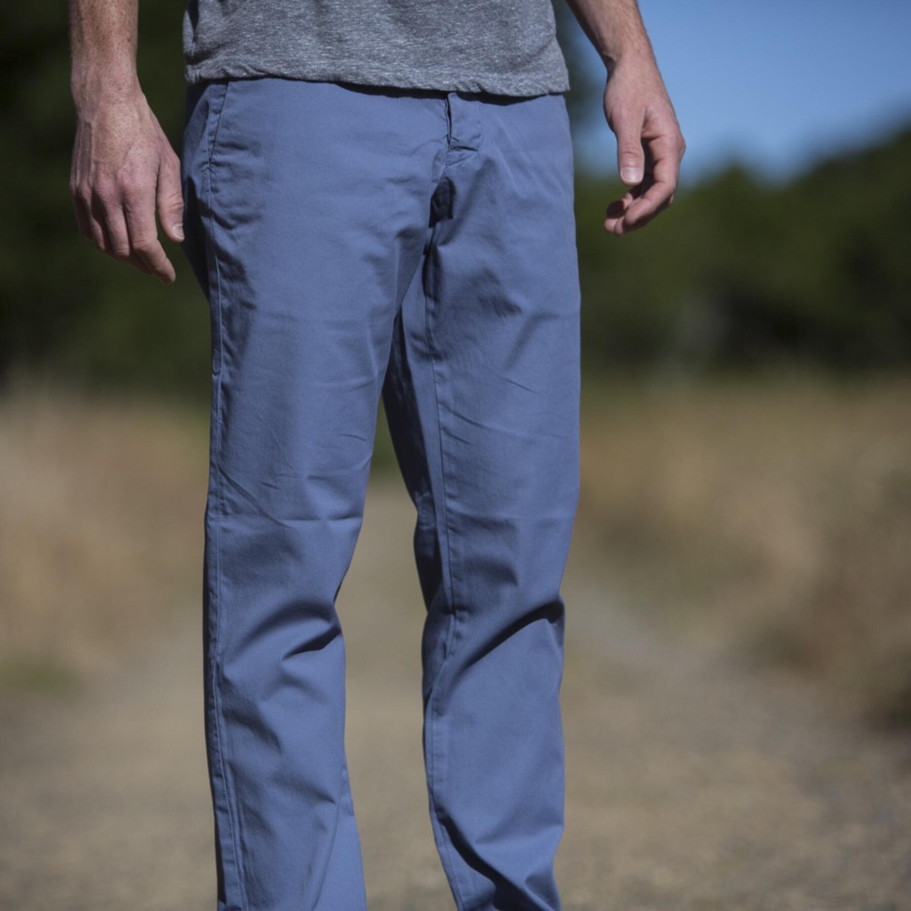 gustin #135 powder blue superlight chino