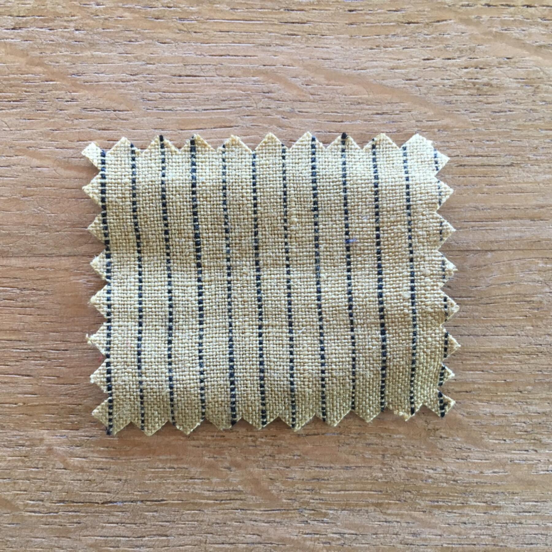 gustin #523 wheat gold linen stripe