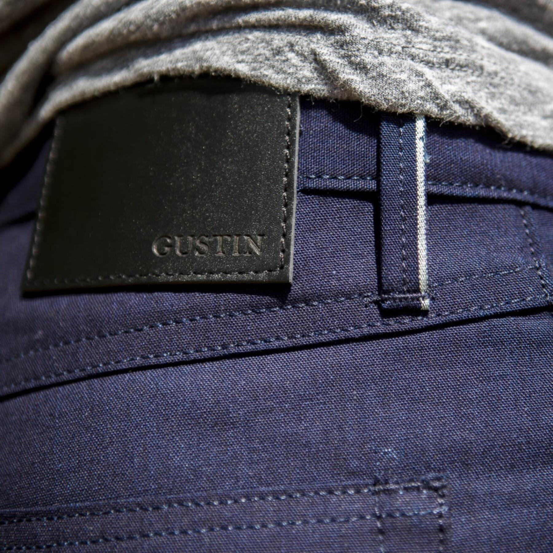 gustin #339 japan indigo selvedge canvas