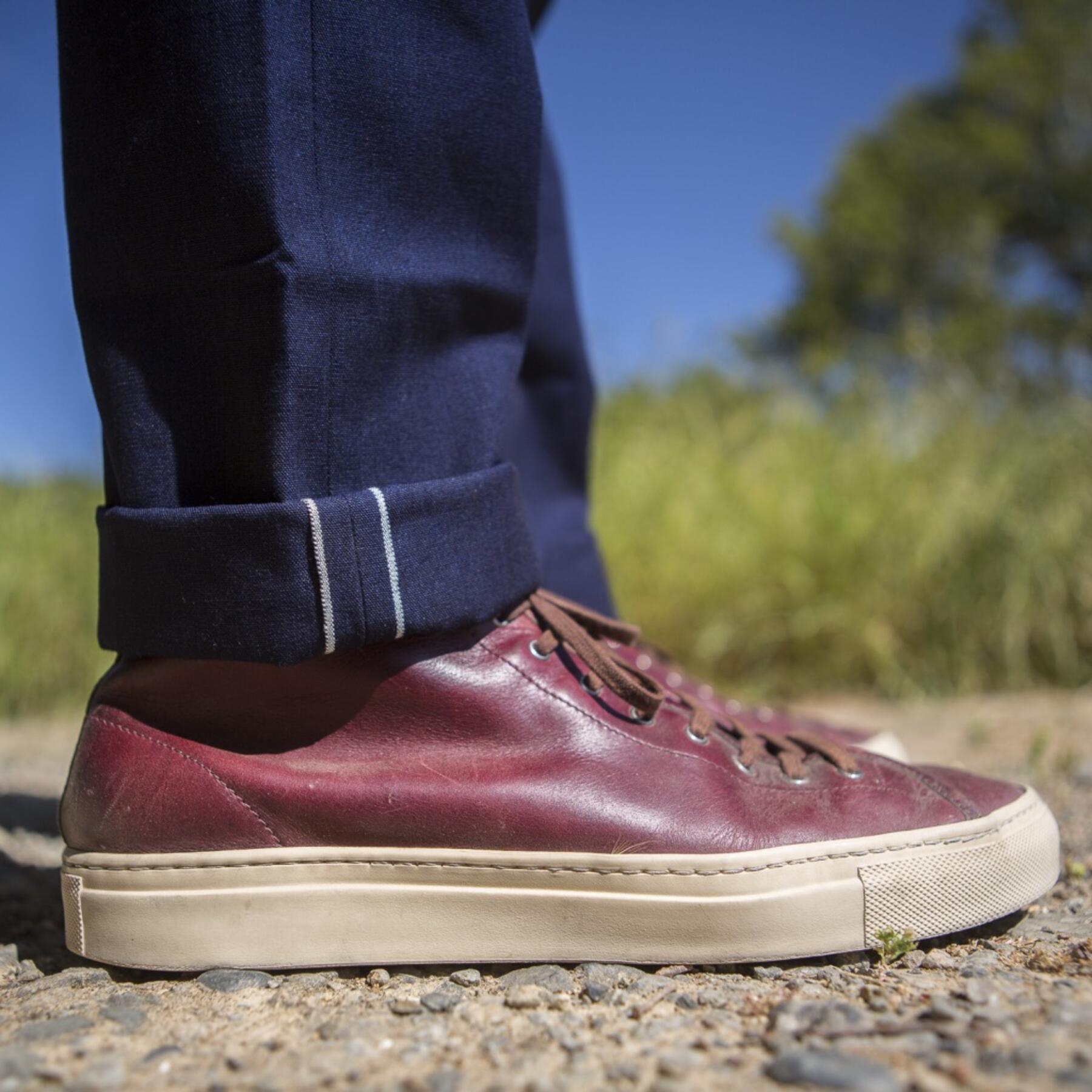 gustin #339 japan indigo selvedge canvas