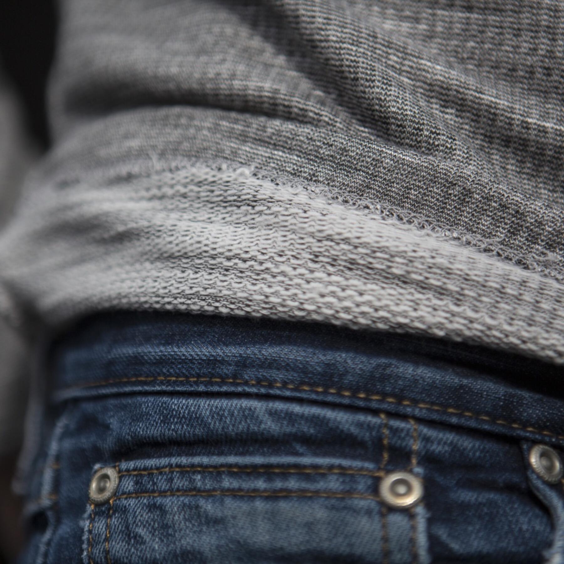 gustin grey heather french terry henley