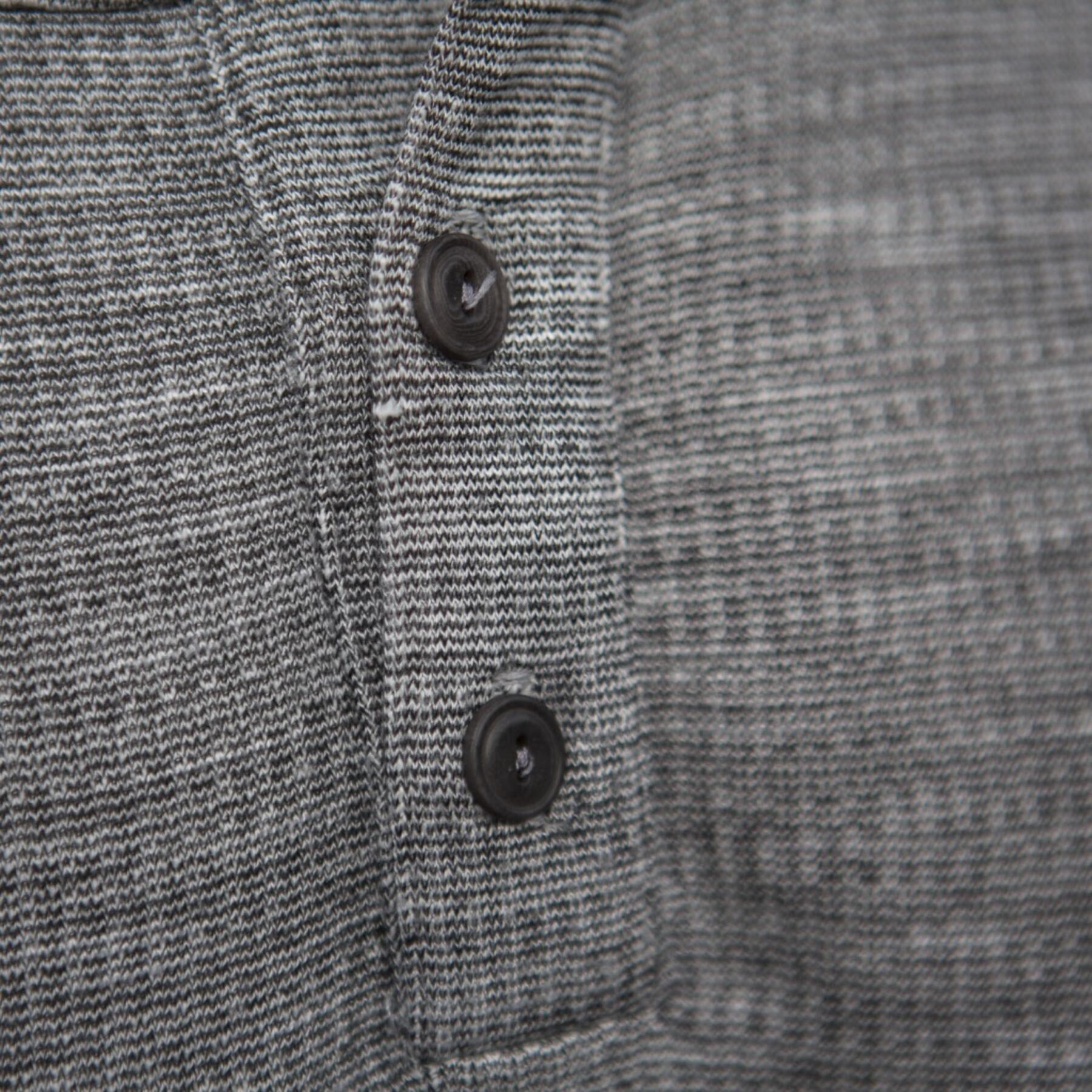 gustin grey heather french terry henley
