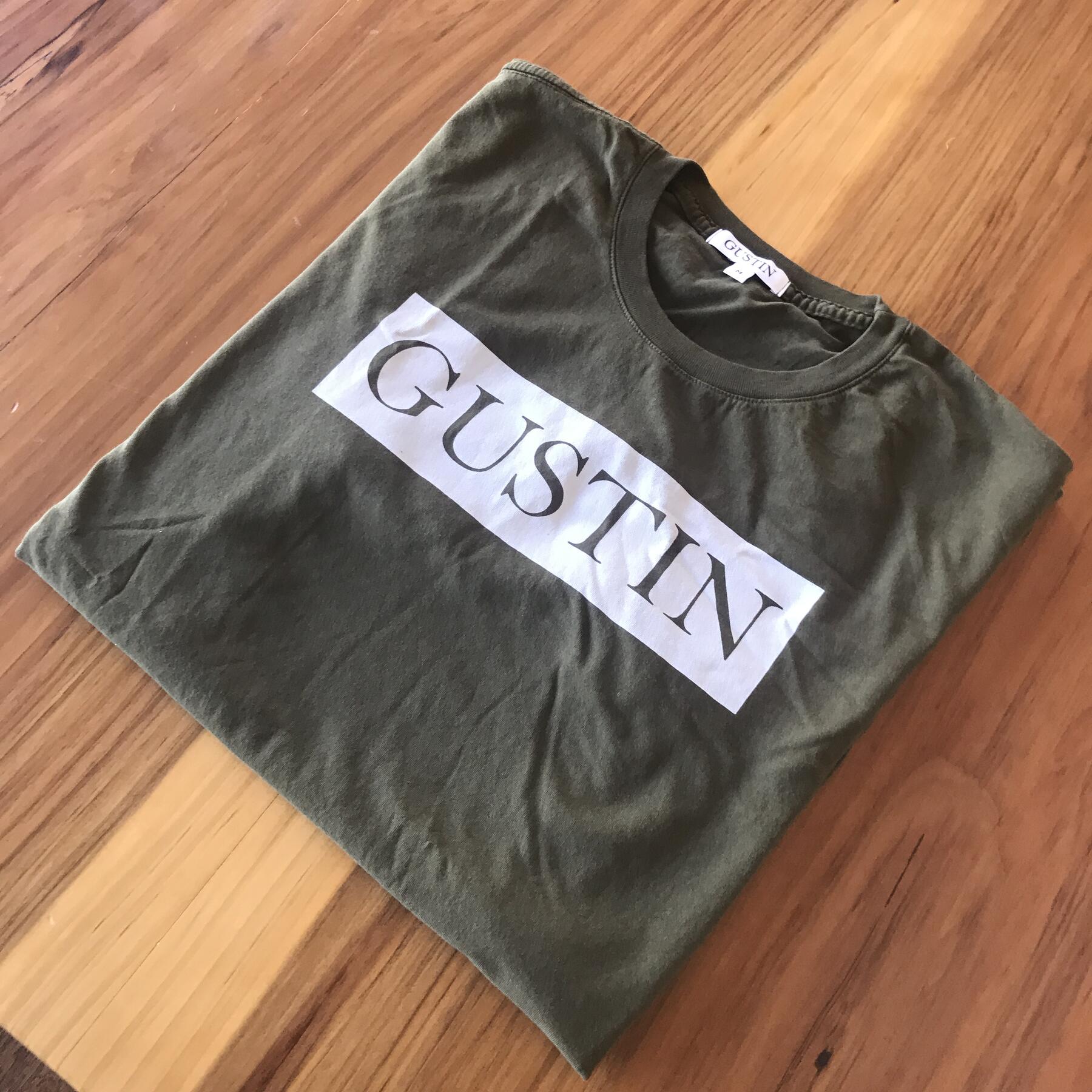 gustin t-shirt - army