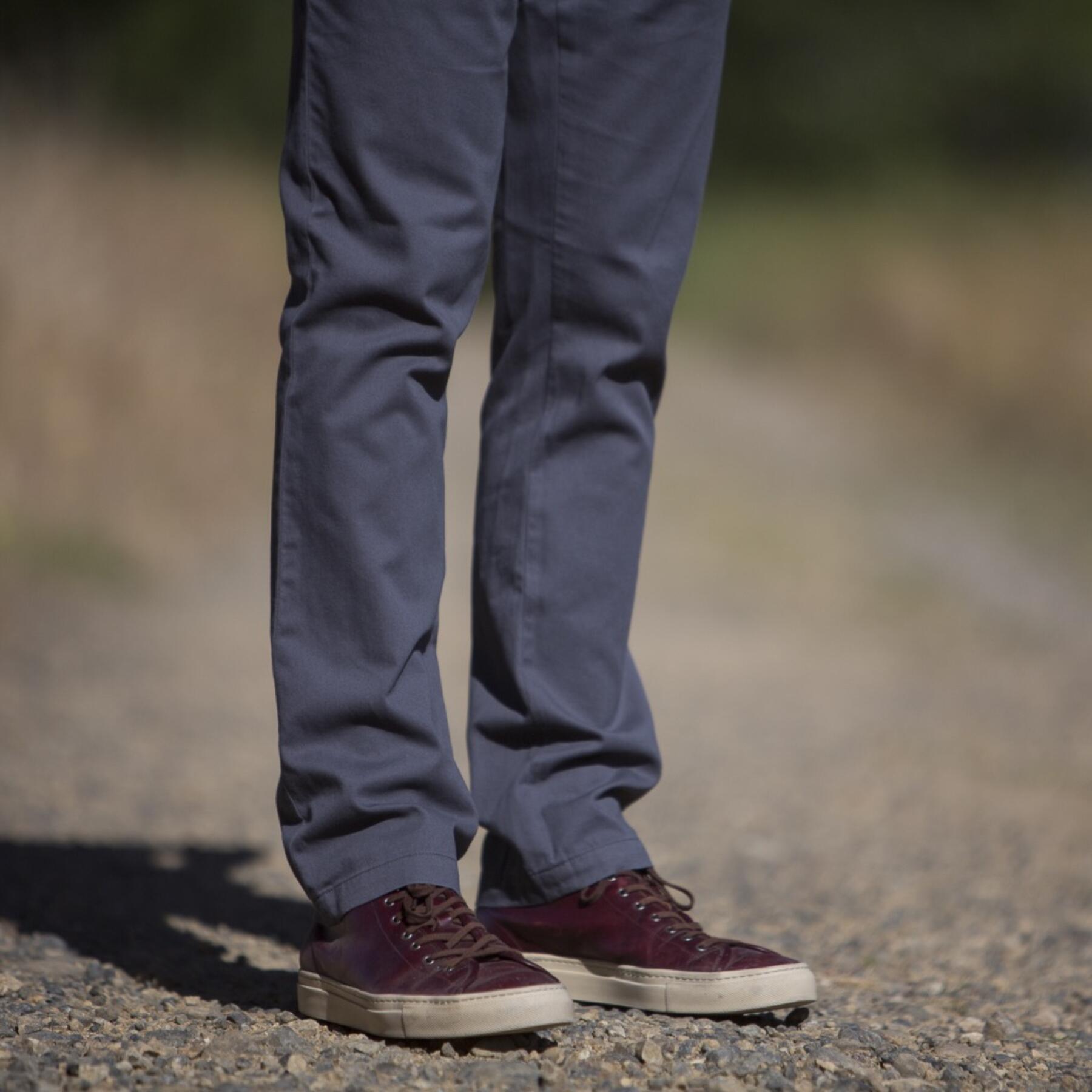 gustin #136 bright orange superlight chino