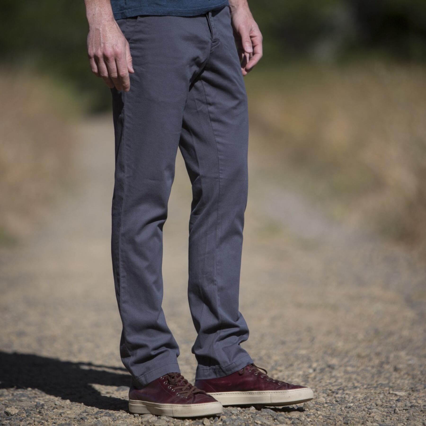 gustin #136 bright orange superlight chino