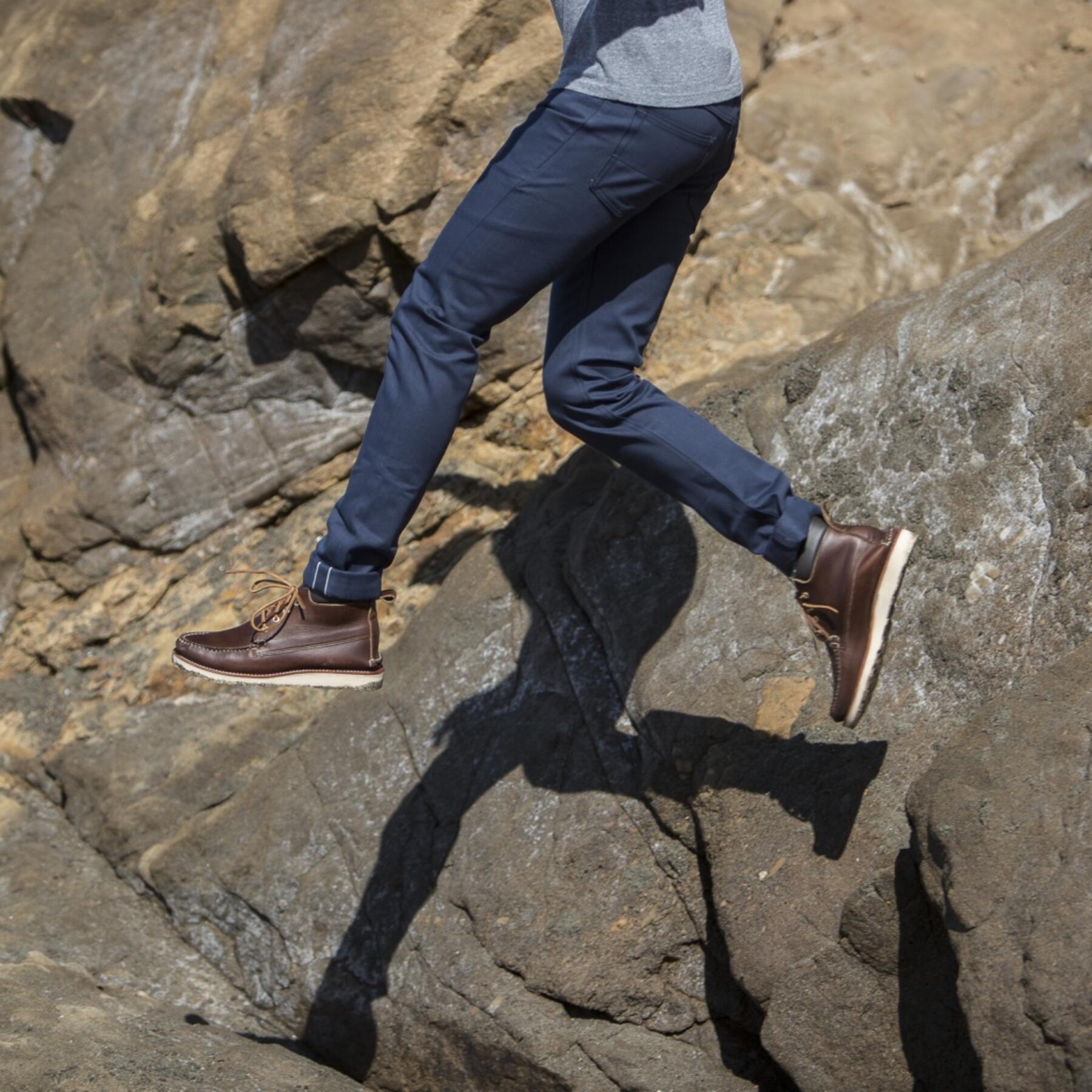gustin #361 navy selvedge twill
