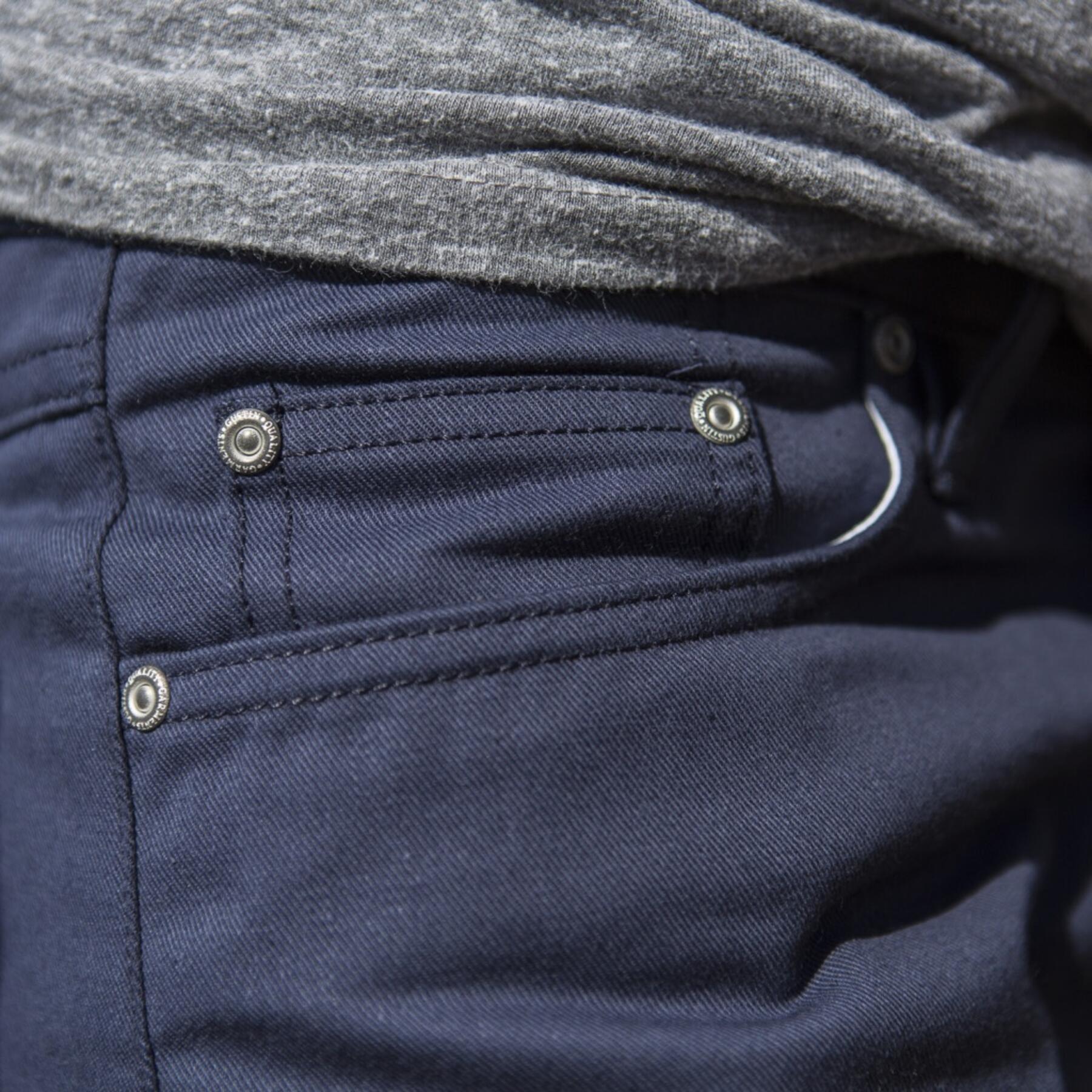 gustin #361 navy selvedge twill