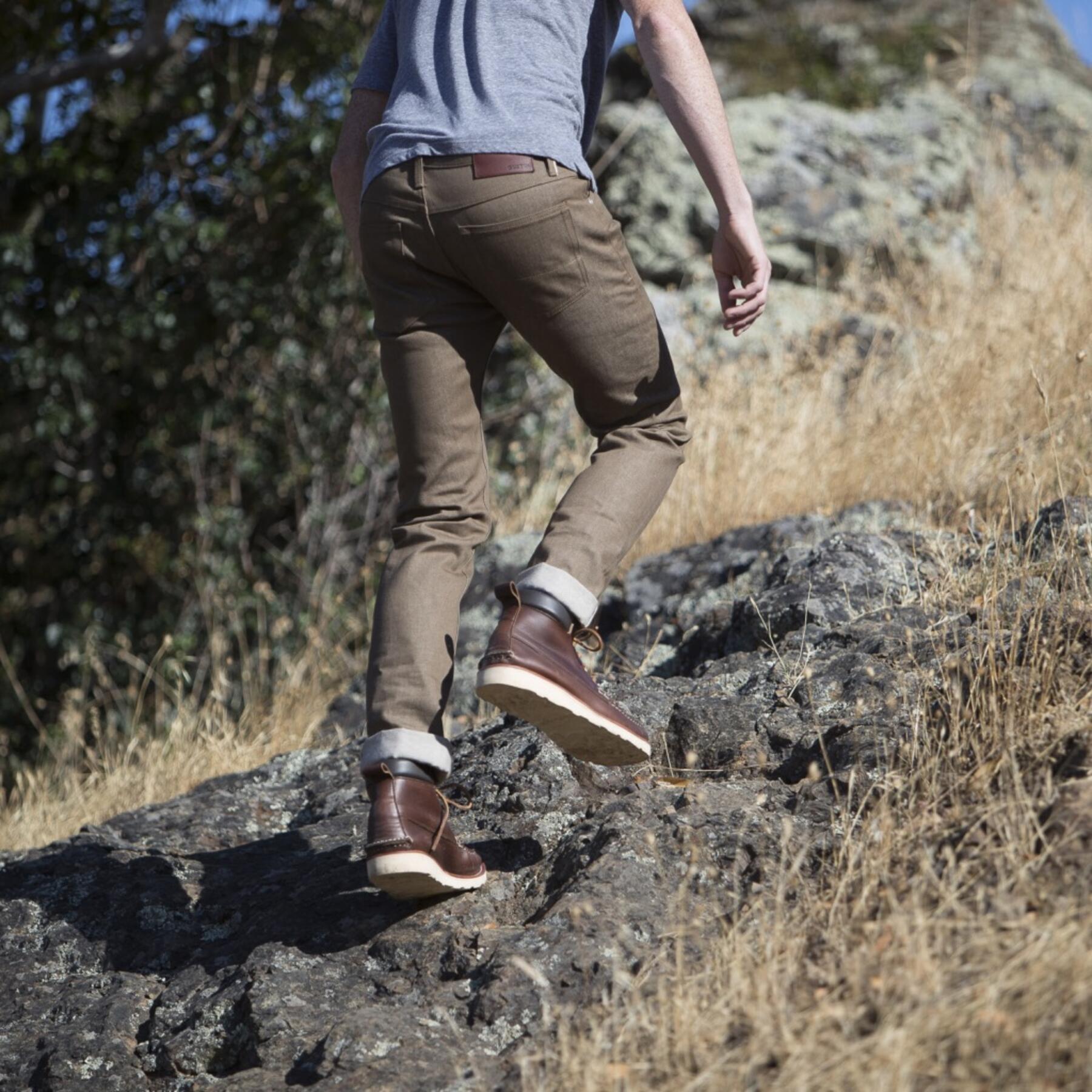 gustin #360 cone khaki selvedge