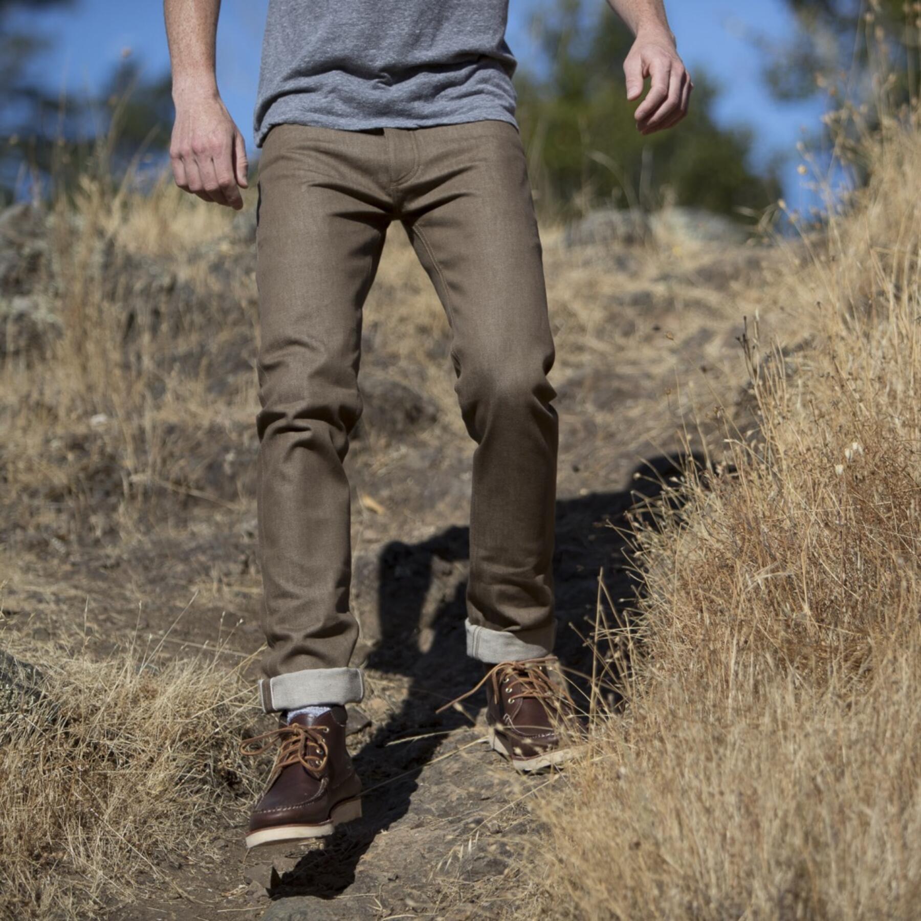 gustin #360 cone khaki selvedge