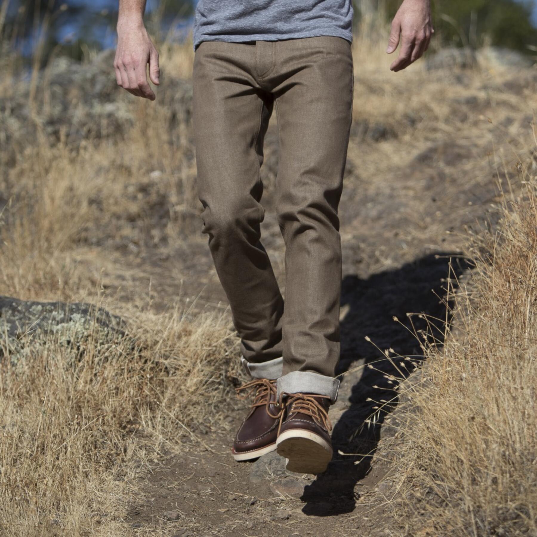 gustin #360 cone khaki selvedge