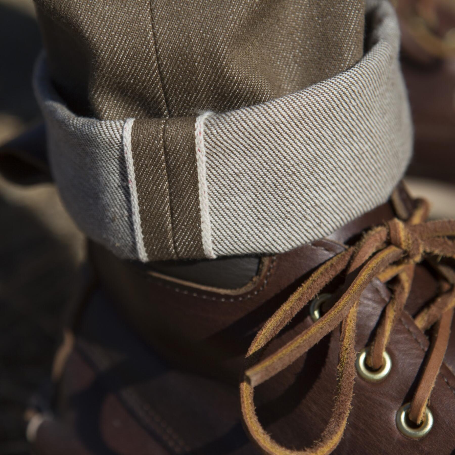 gustin #360 cone khaki selvedge
