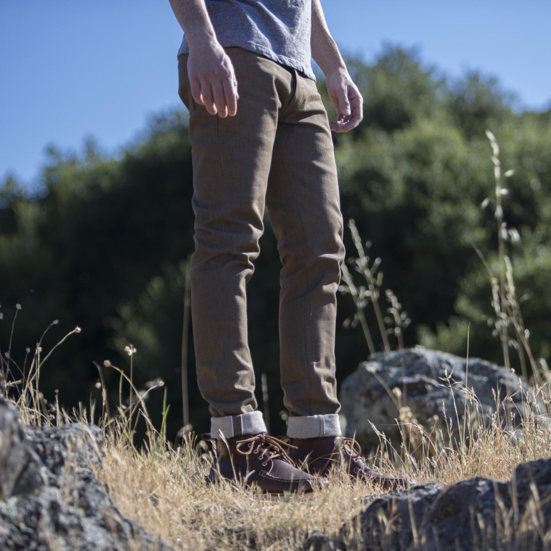 gustin #360 cone khaki selvedge