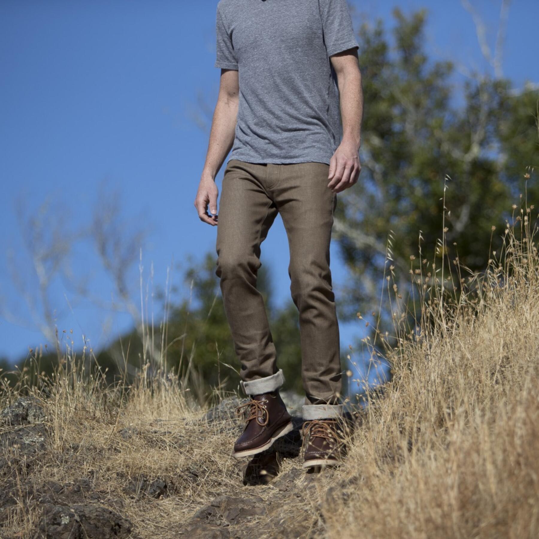 gustin #360 cone khaki selvedge