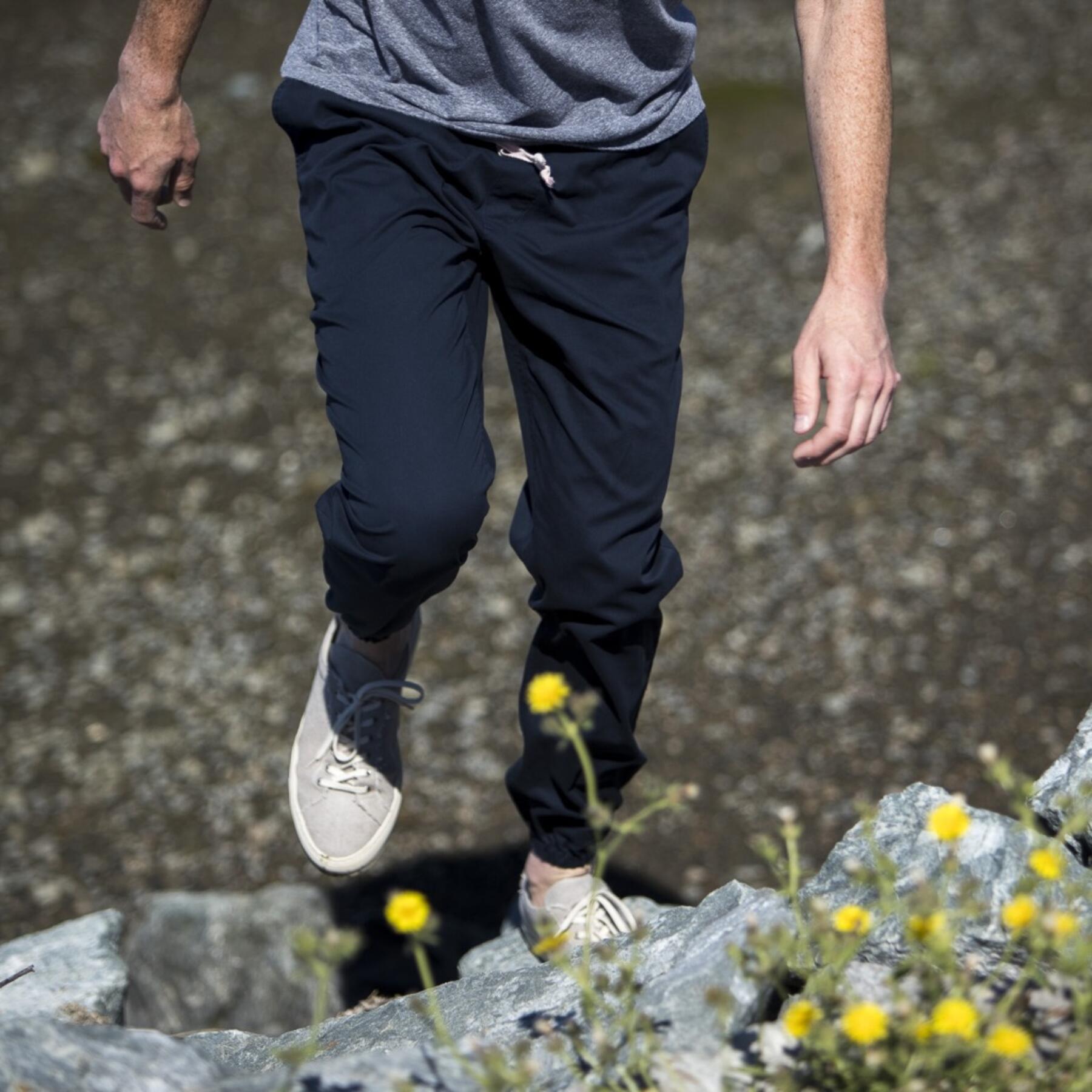 gustin american twill joggers - navy