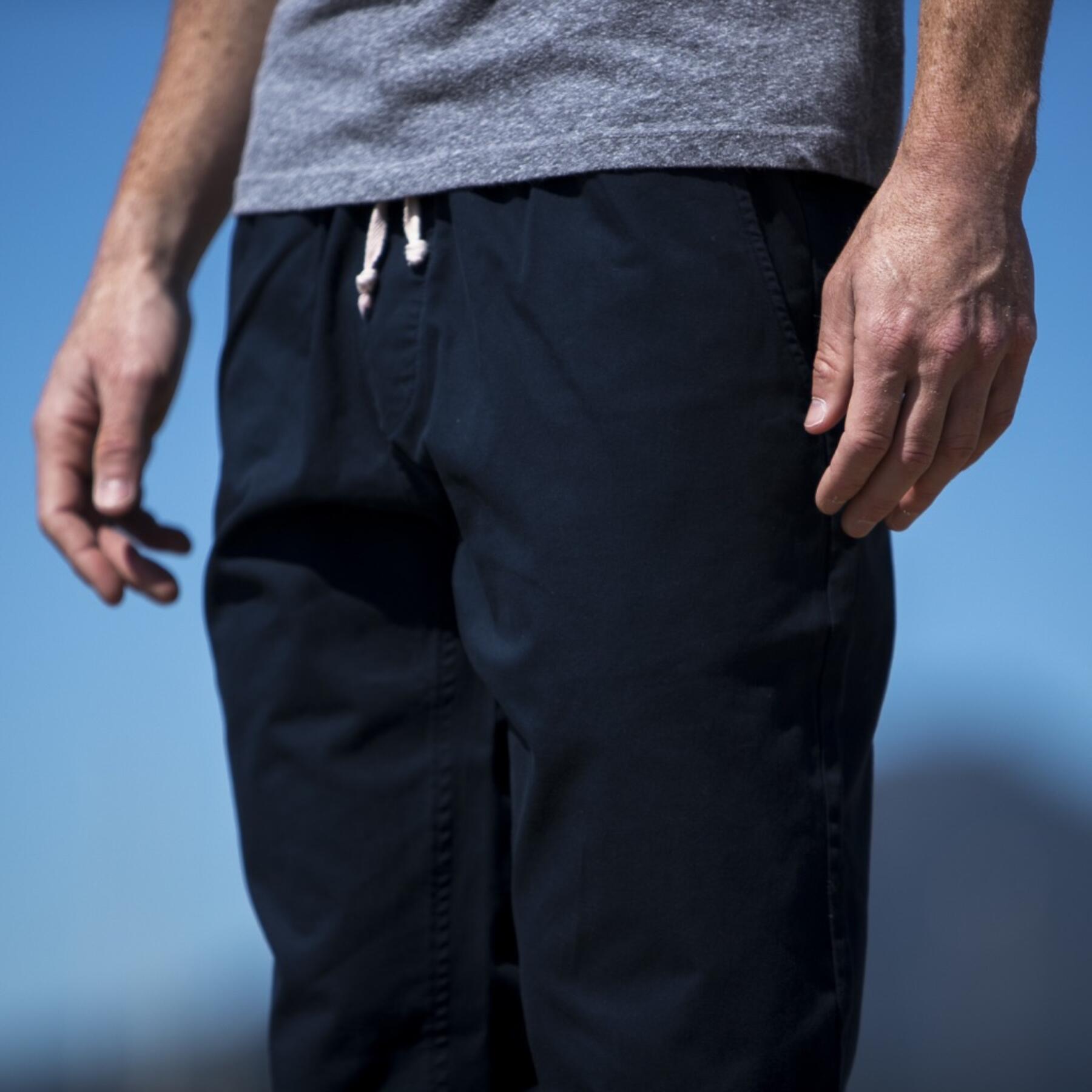 gustin american twill joggers - navy