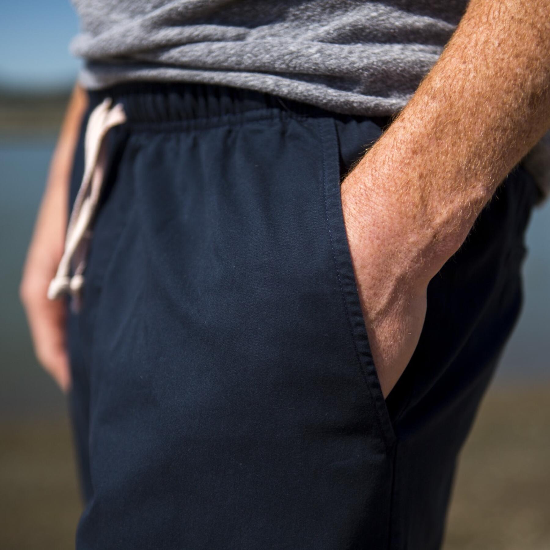 gustin american twill joggers - navy