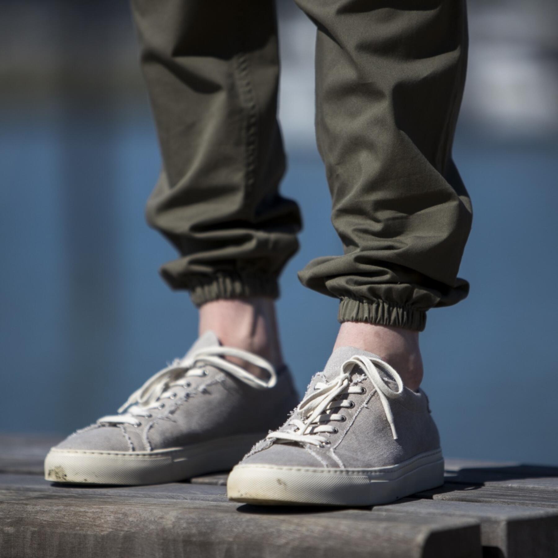 gustin american twill joggers - army
