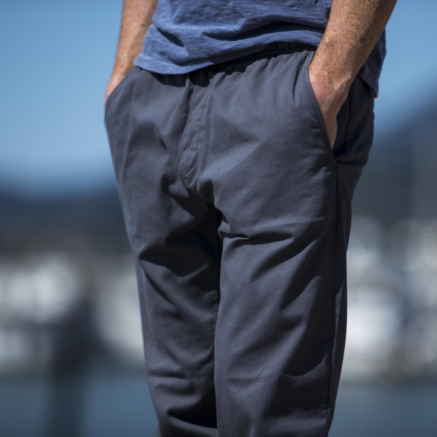gustin american twill joggers - charcoal