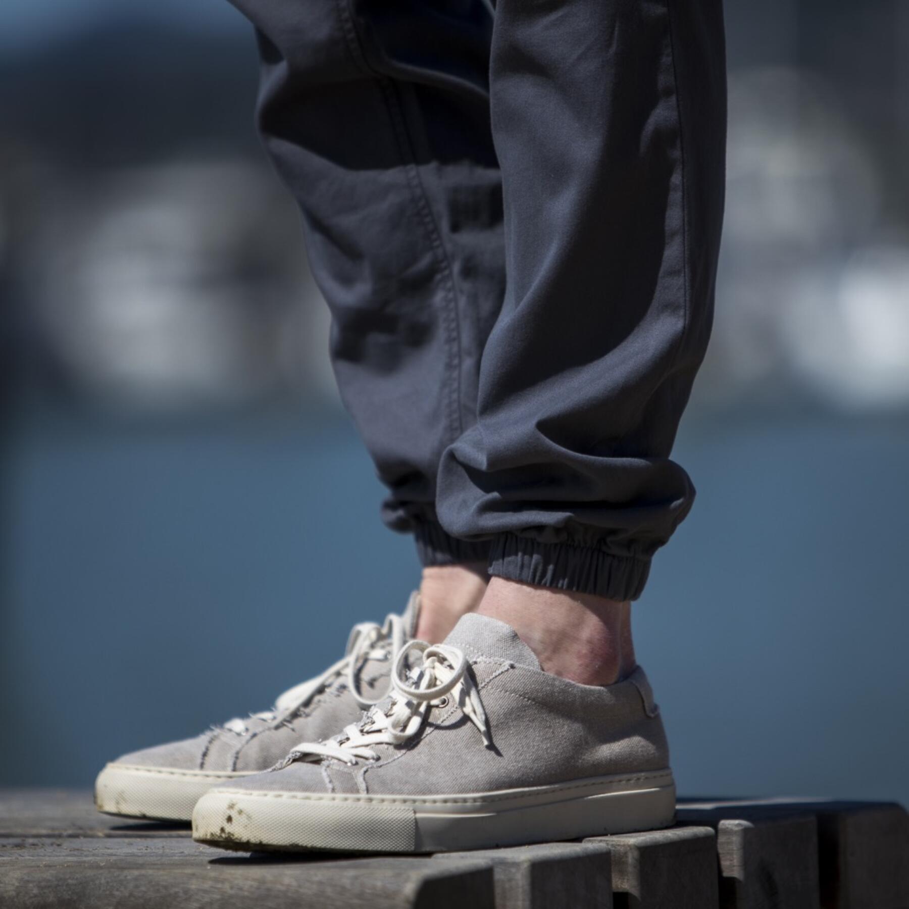 gustin american twill joggers - charcoal