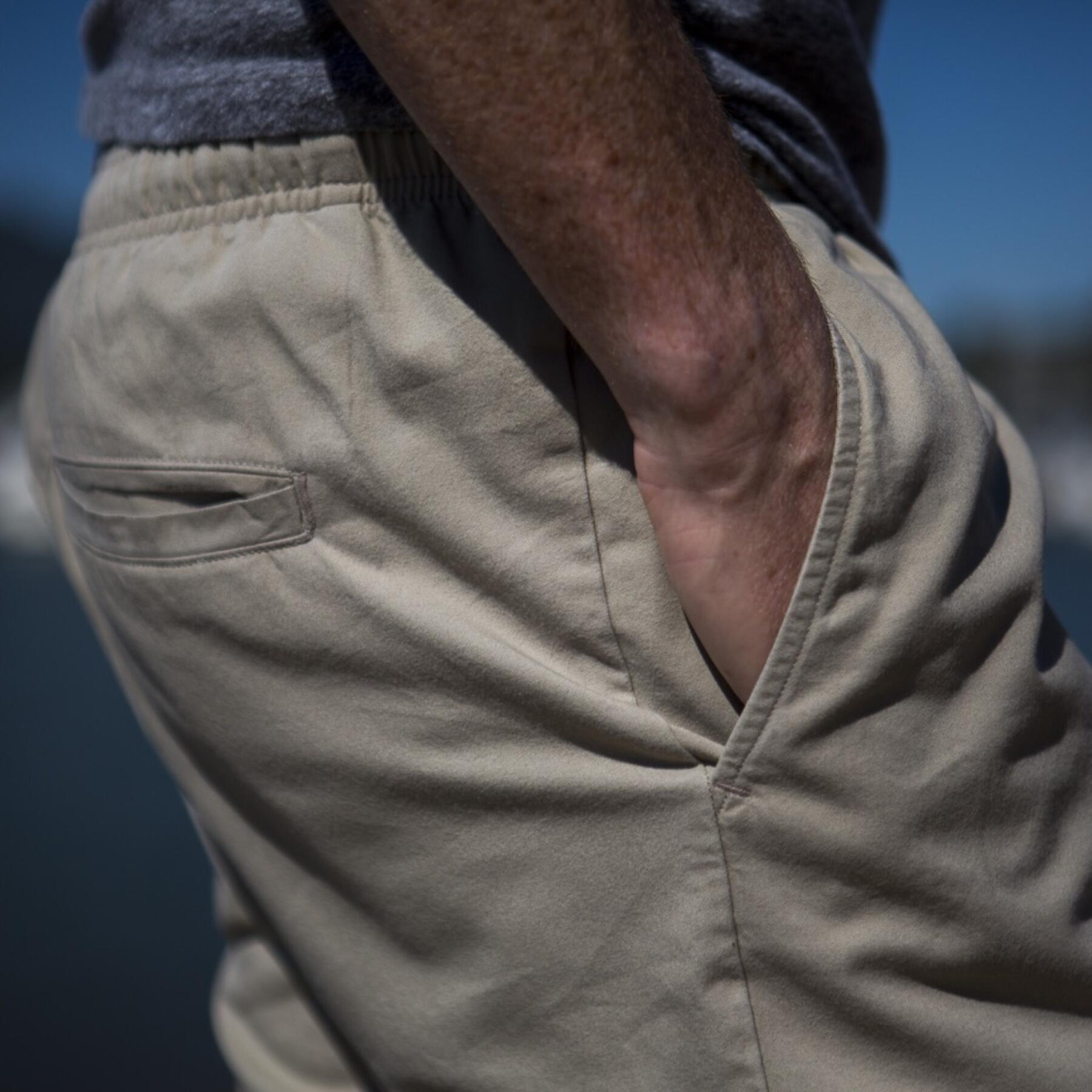 gustin american twill joggers - khaki