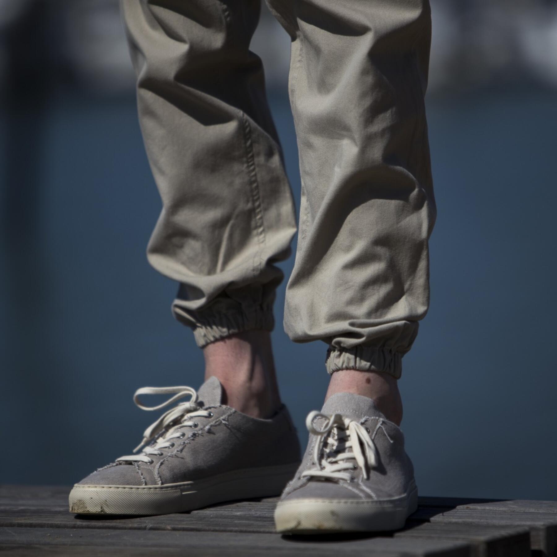 gustin american twill joggers - khaki