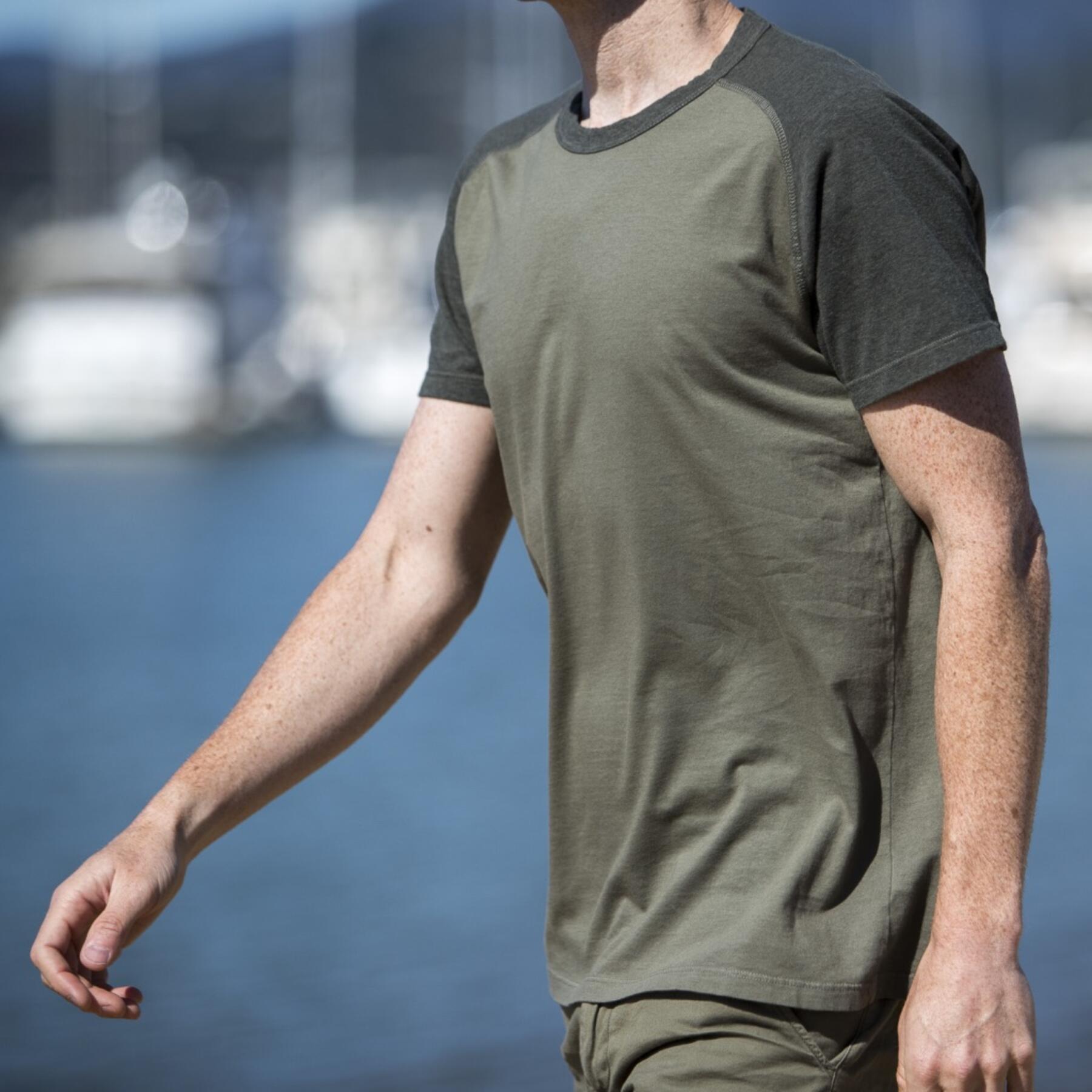 gustin earth raglan t-shirt 3 pack
