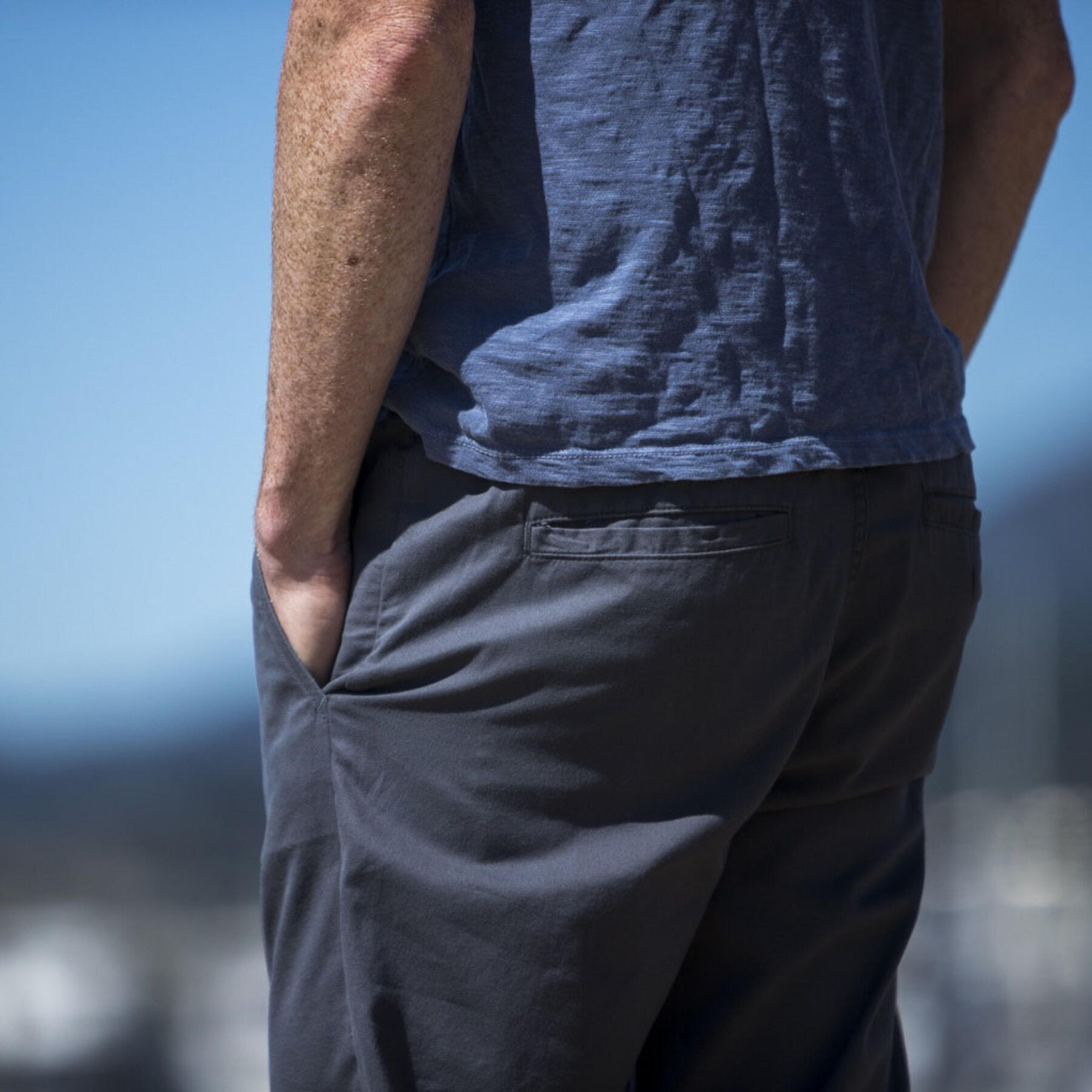 gustin american twill joggers - charcoal