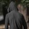gustin superlight hooded sweatshirt - black