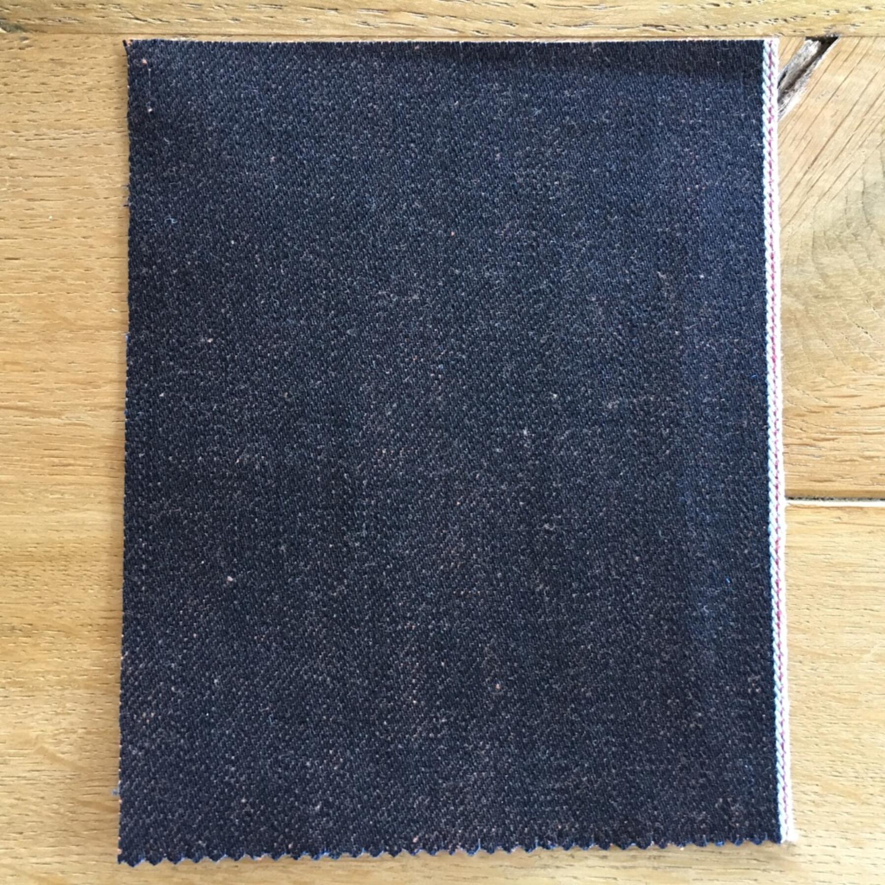 gustin #346 indigo x burnt orange