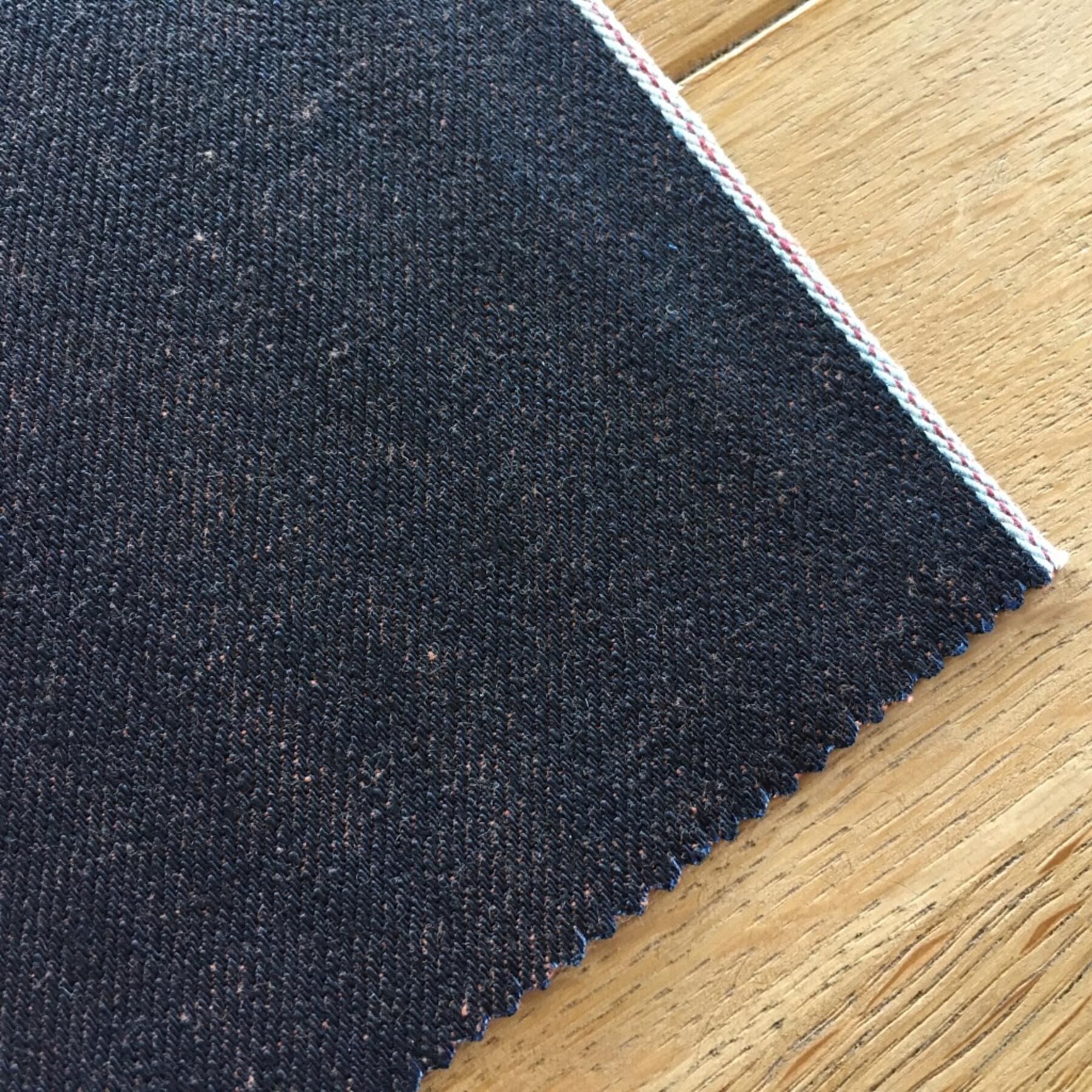 gustin #346 indigo x burnt orange