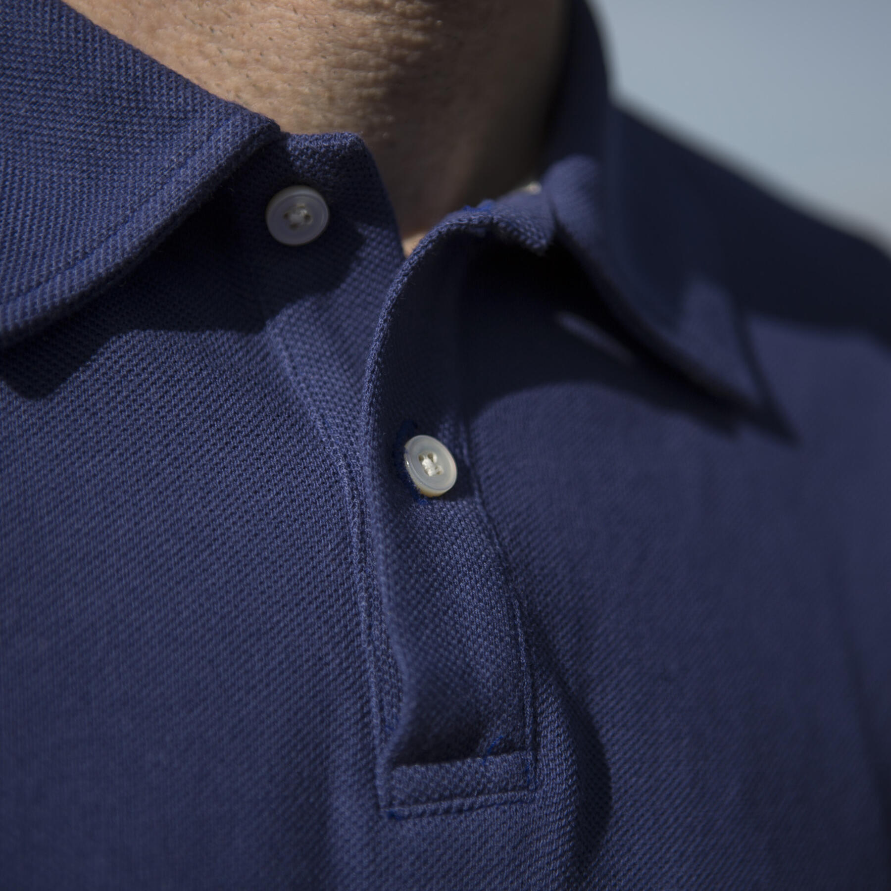 gustin japan pique polo purple