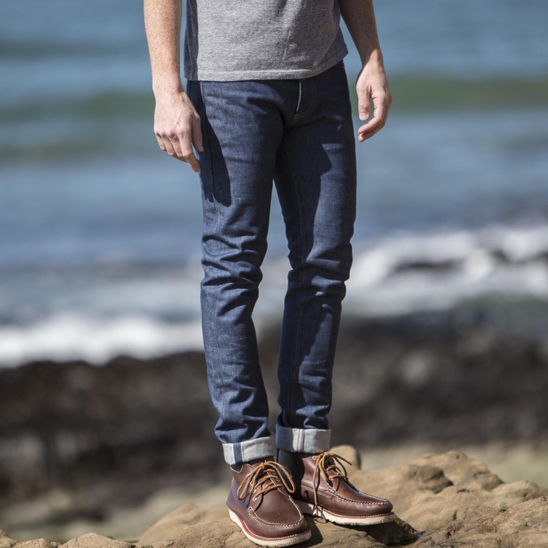 gustin #322 cone natural indigo 16