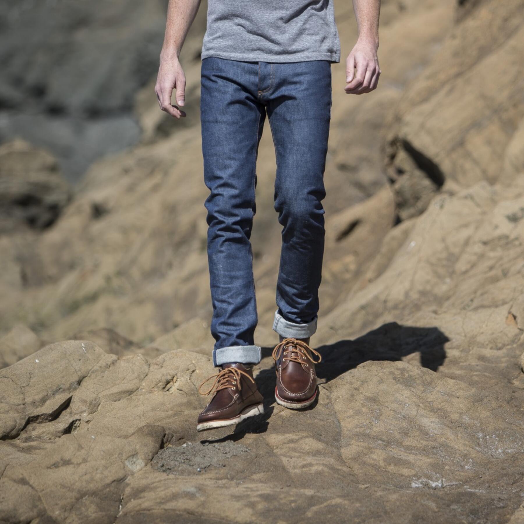 gustin #322 cone natural indigo 16