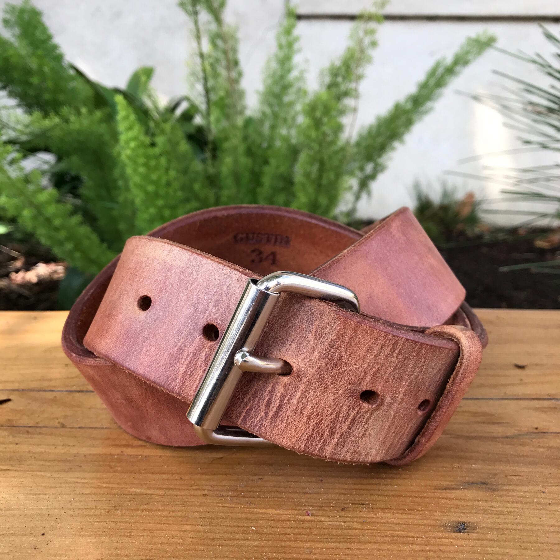 gustin brown heavyweight belt