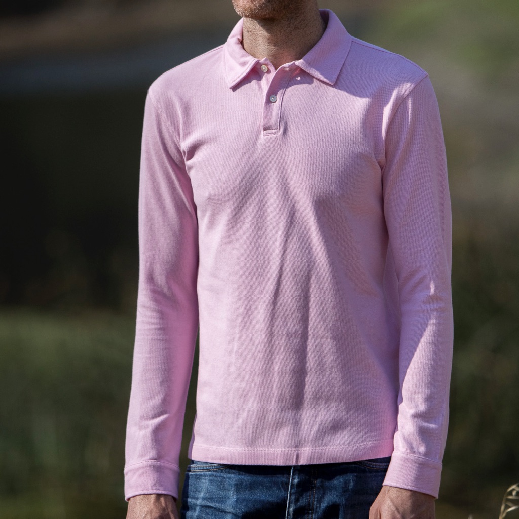 Pique Polo Knit Top ピンク専用出品 有名なブランド Pique Polo Knit Top トップス - トップス