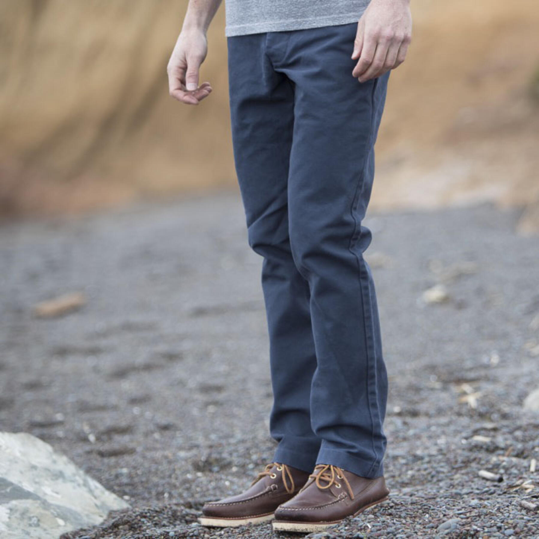 gustin #95 vintage navy duck canvas chino