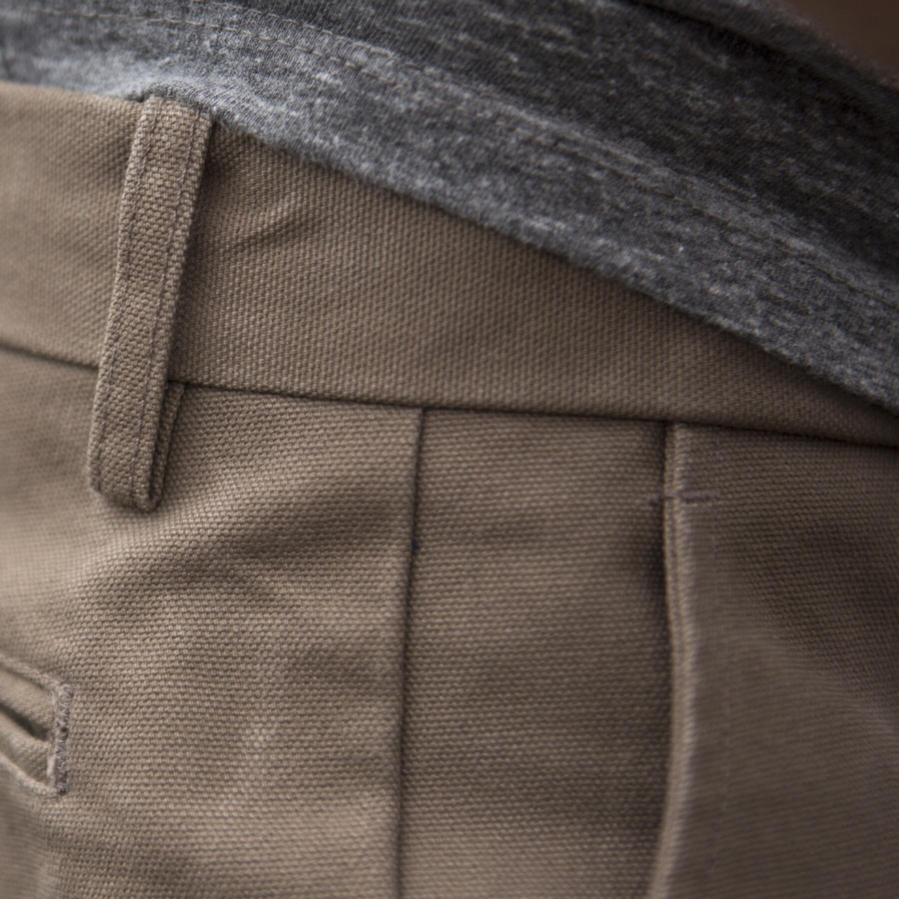 gustin #98 antique brown duck canvas chino