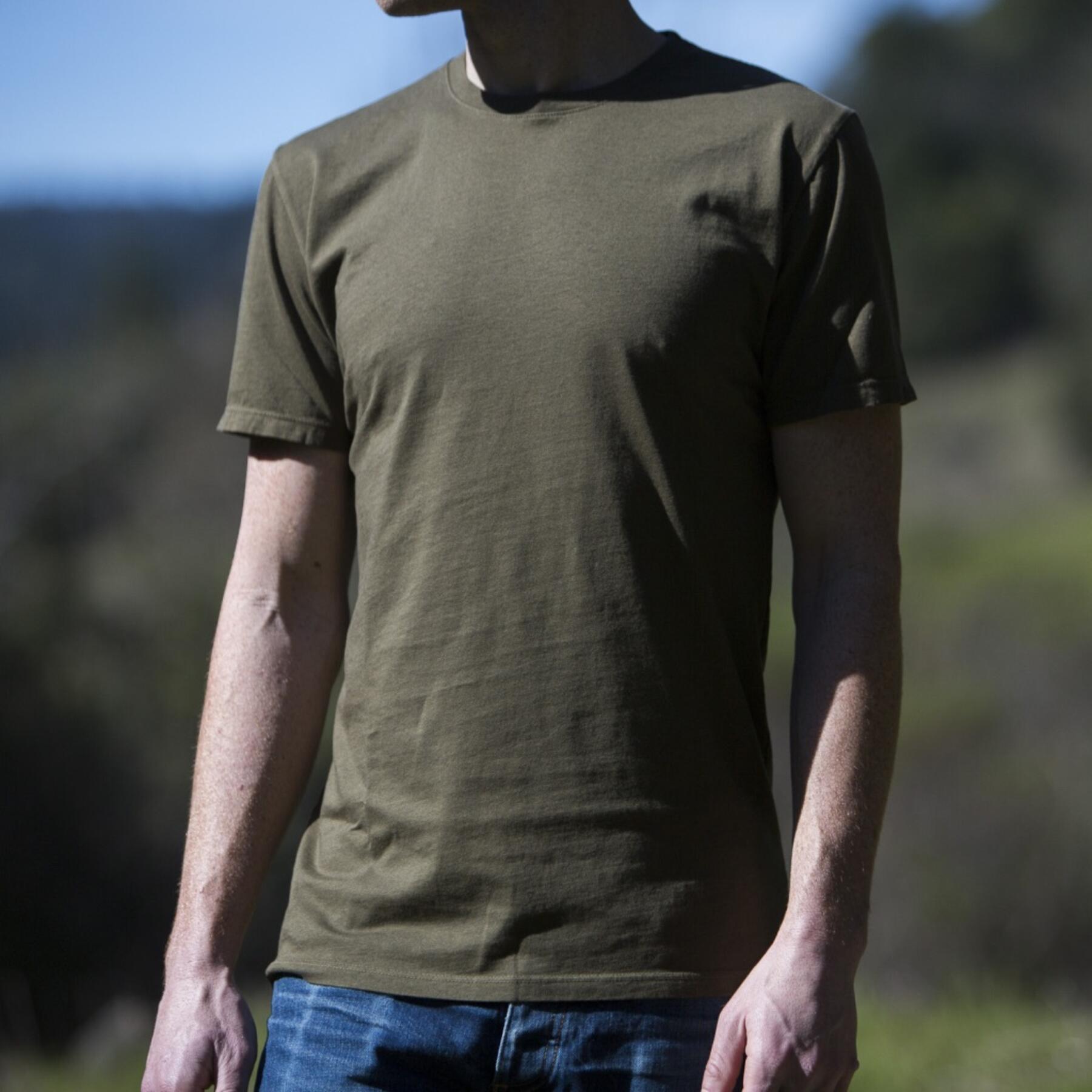 gustin t-shirt 3pk (army, oxblood, emerald)