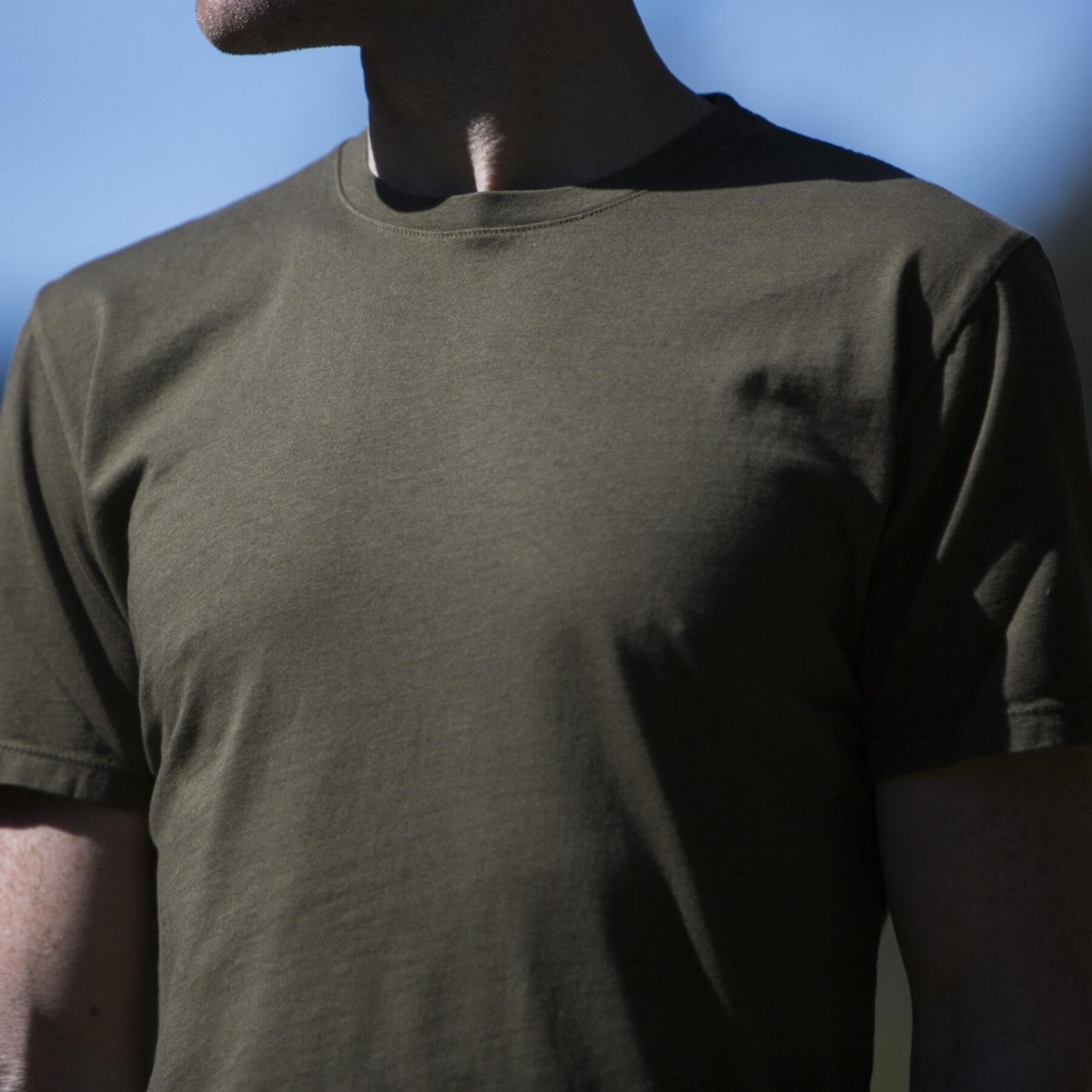 gustin t-shirt 3pk (army, oxblood, emerald)