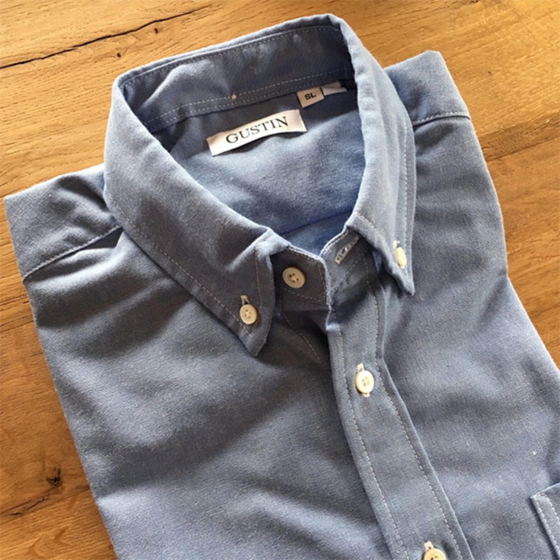 gustin #520 american sky chambray