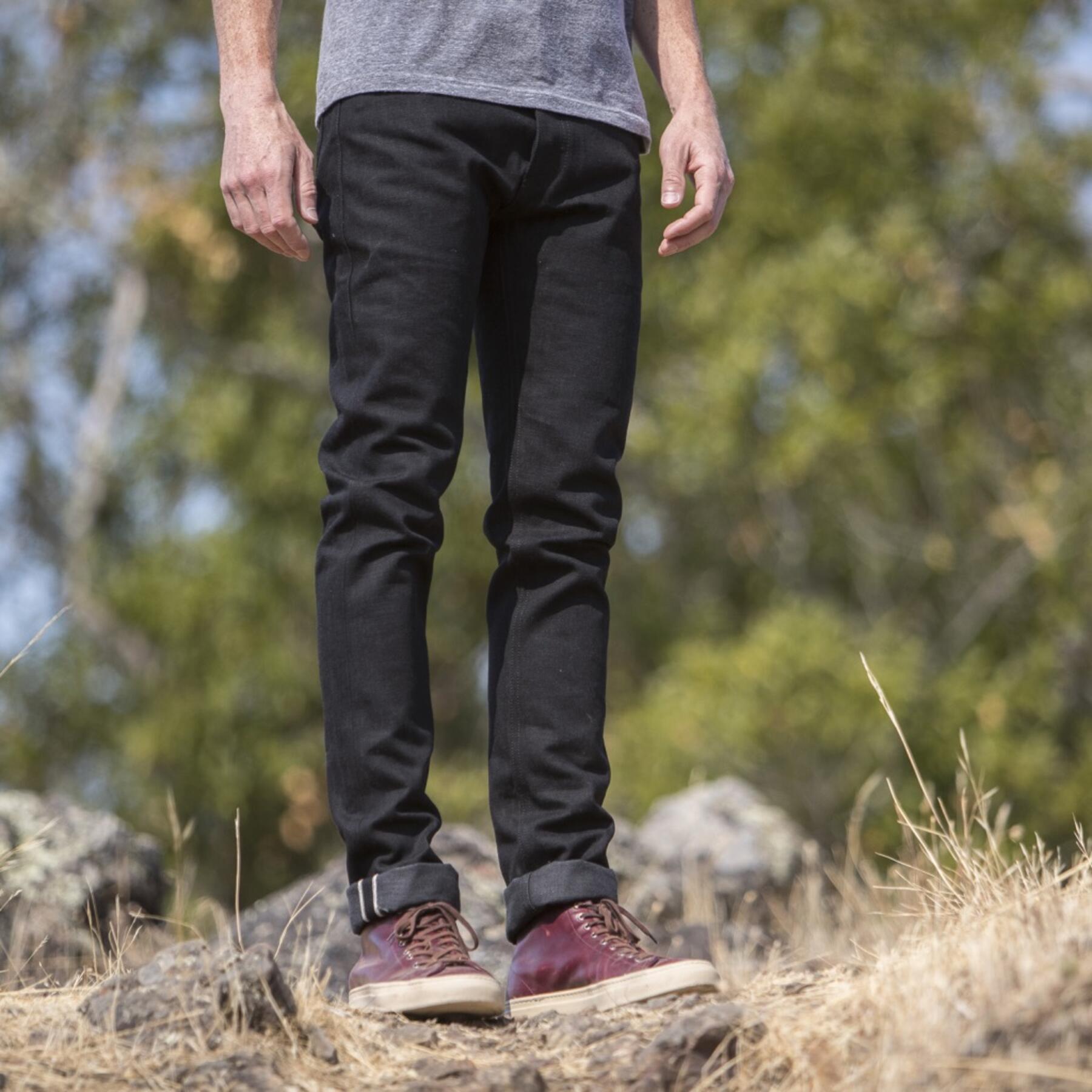 366 Japan BlackXGrey | Gustin | Jeans | Selvedge | USA made