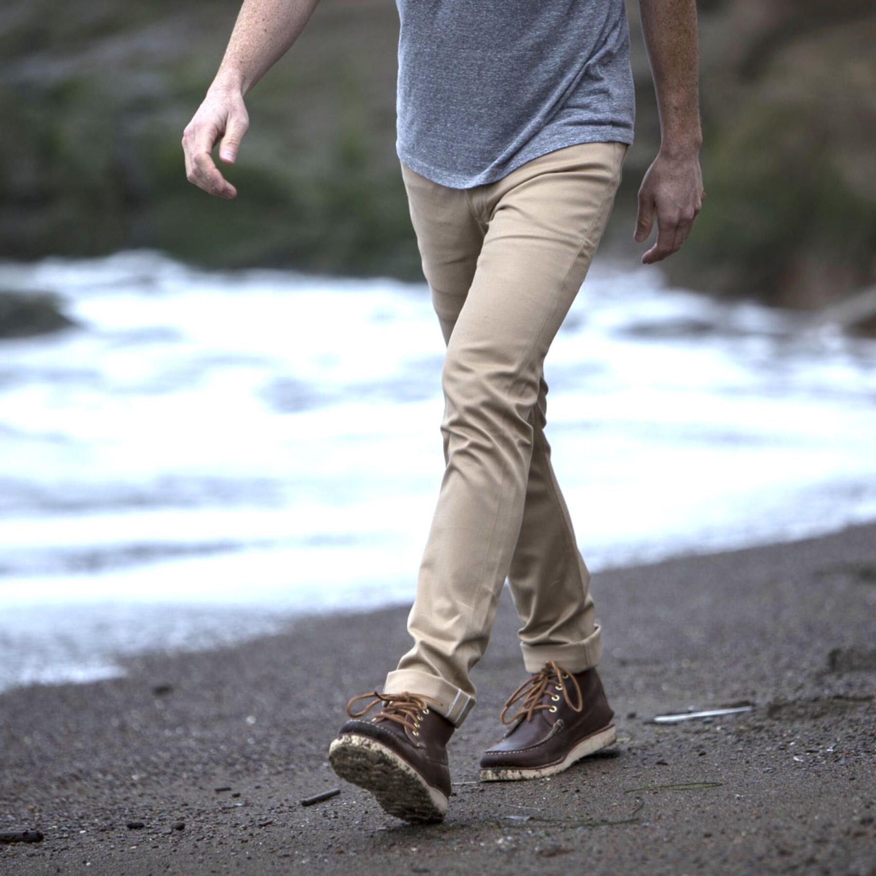 gustin #368 japan selvedge bedford corduroy - brown