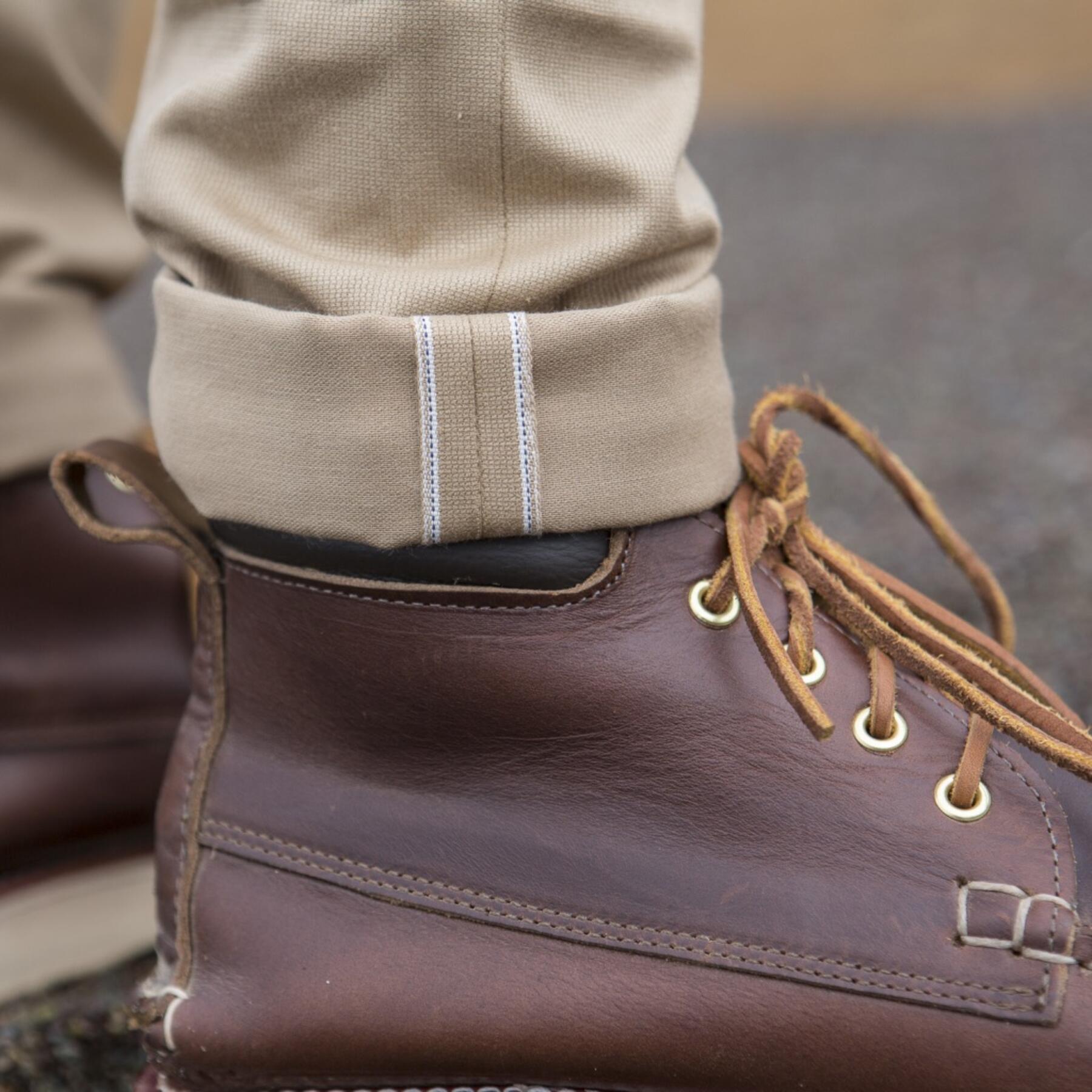 gustin #368 japan selvedge bedford corduroy - brown