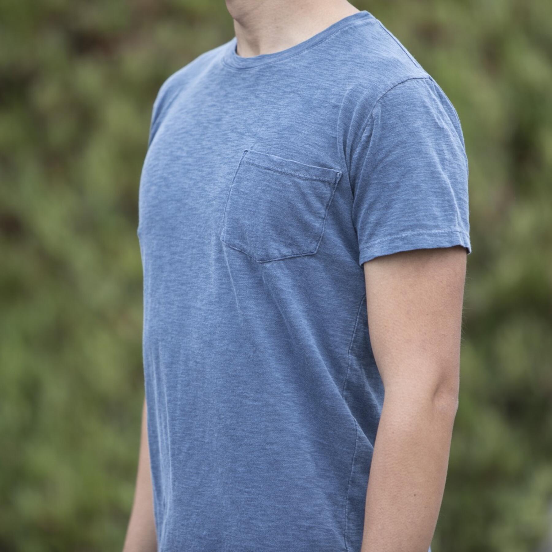 gustin slub pocket t-shirt 3 pack (slate, ocean, oatmeal)