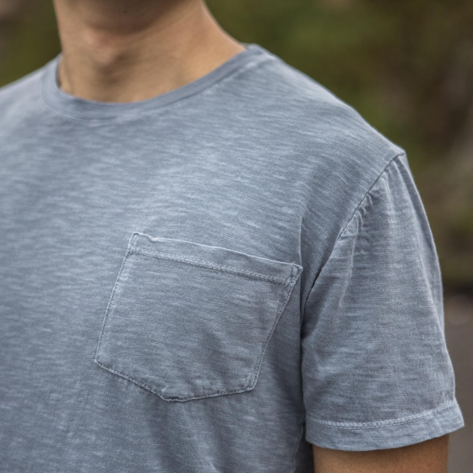 gustin slub pocket t-shirt 3 pack (slate, ocean, oatmeal)