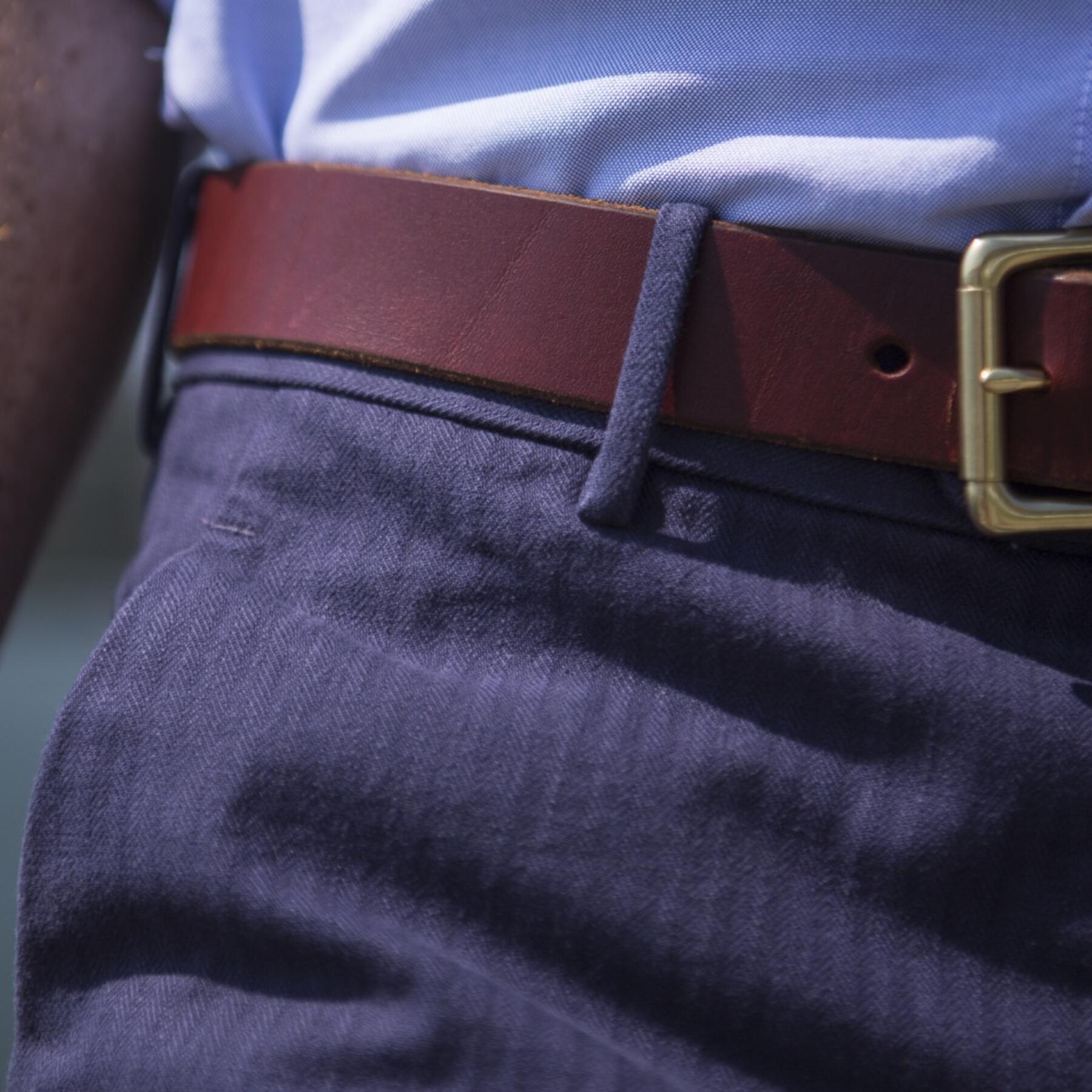 gustin #142 japan vintage navy herringbone chinos