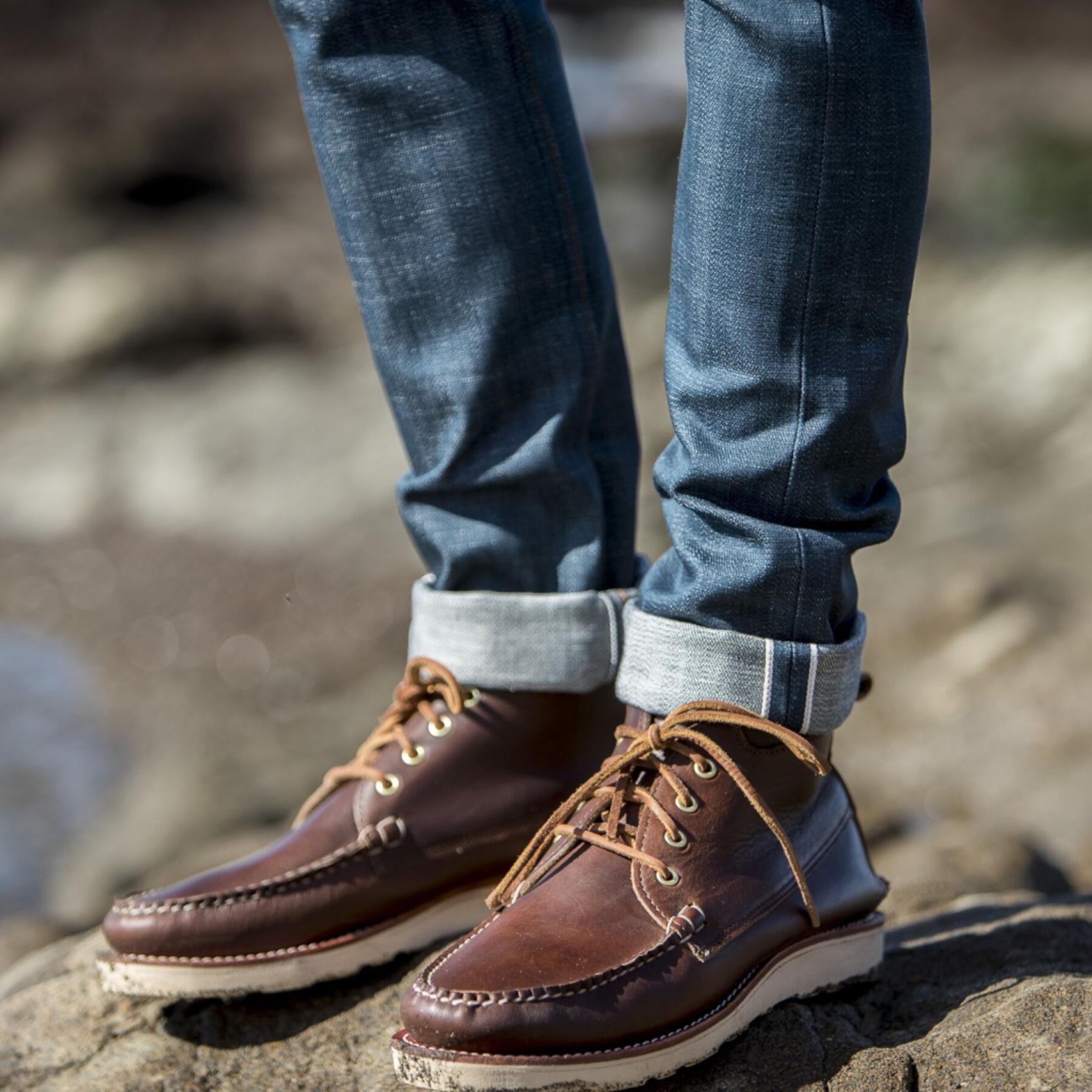 gustin #109 cerulean broken twill