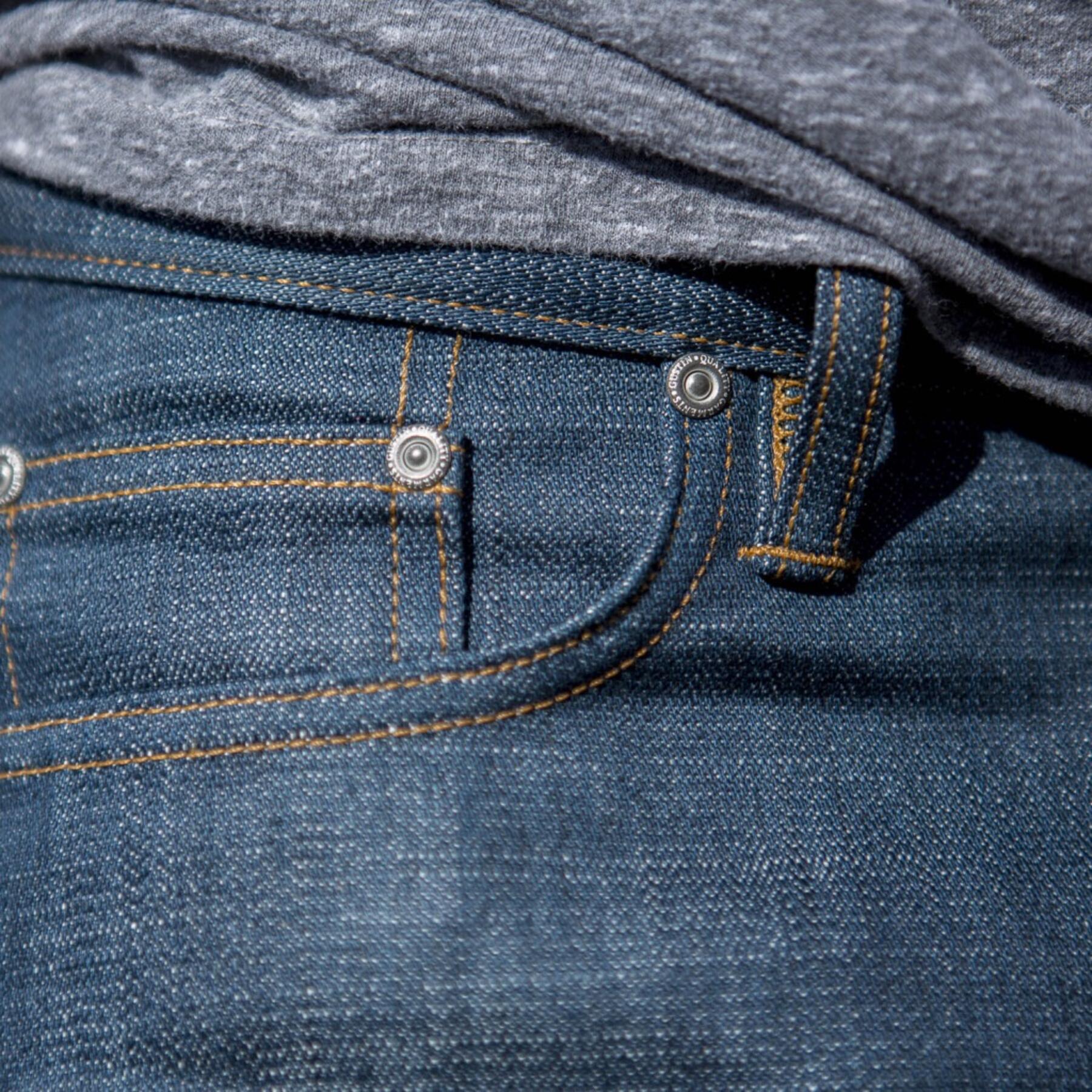 gustin #109 cerulean broken twill