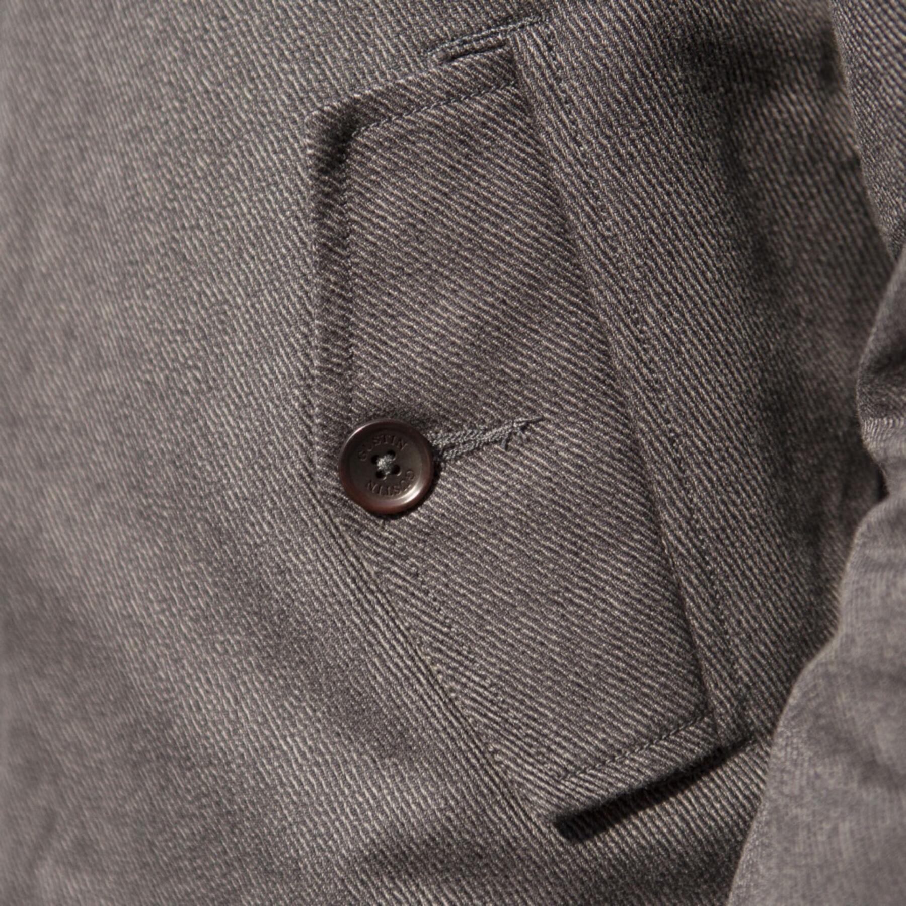 gustin harrington - grey corkscrew twill