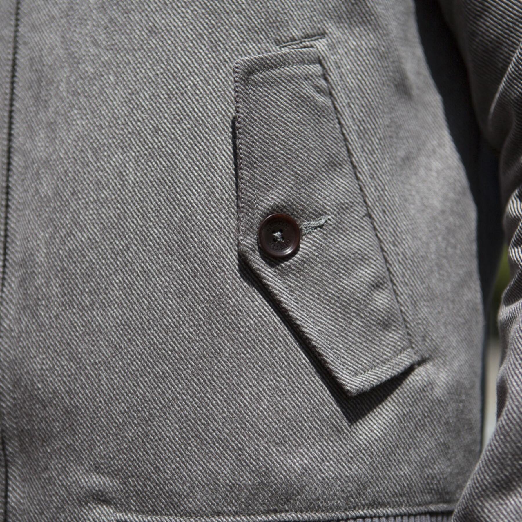 gustin harrington - grey corkscrew twill
